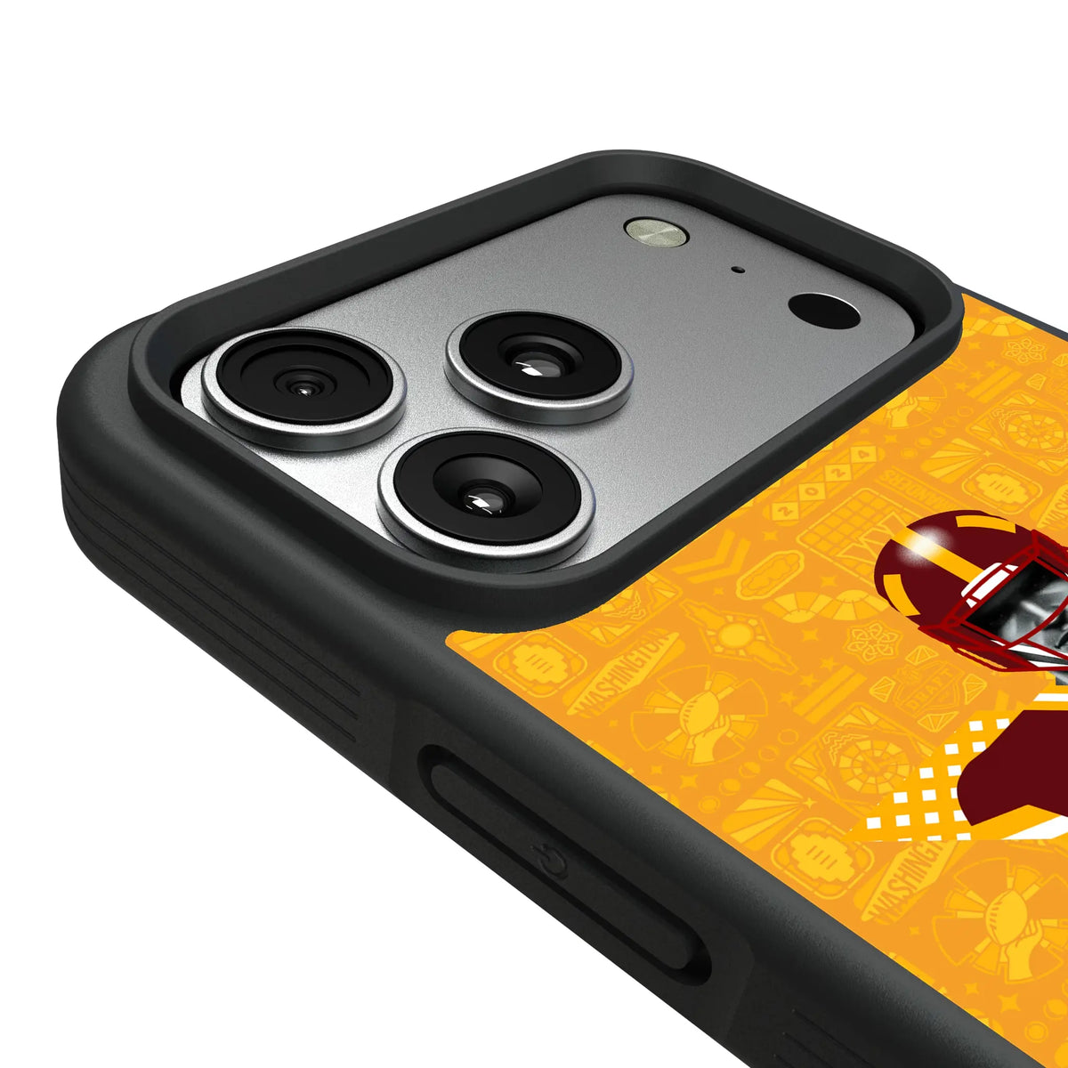 Washington Commanders Deco iPhone Bump Phone Case for Apple iPhone - Detail#Device_iPhone 17 Pro Max