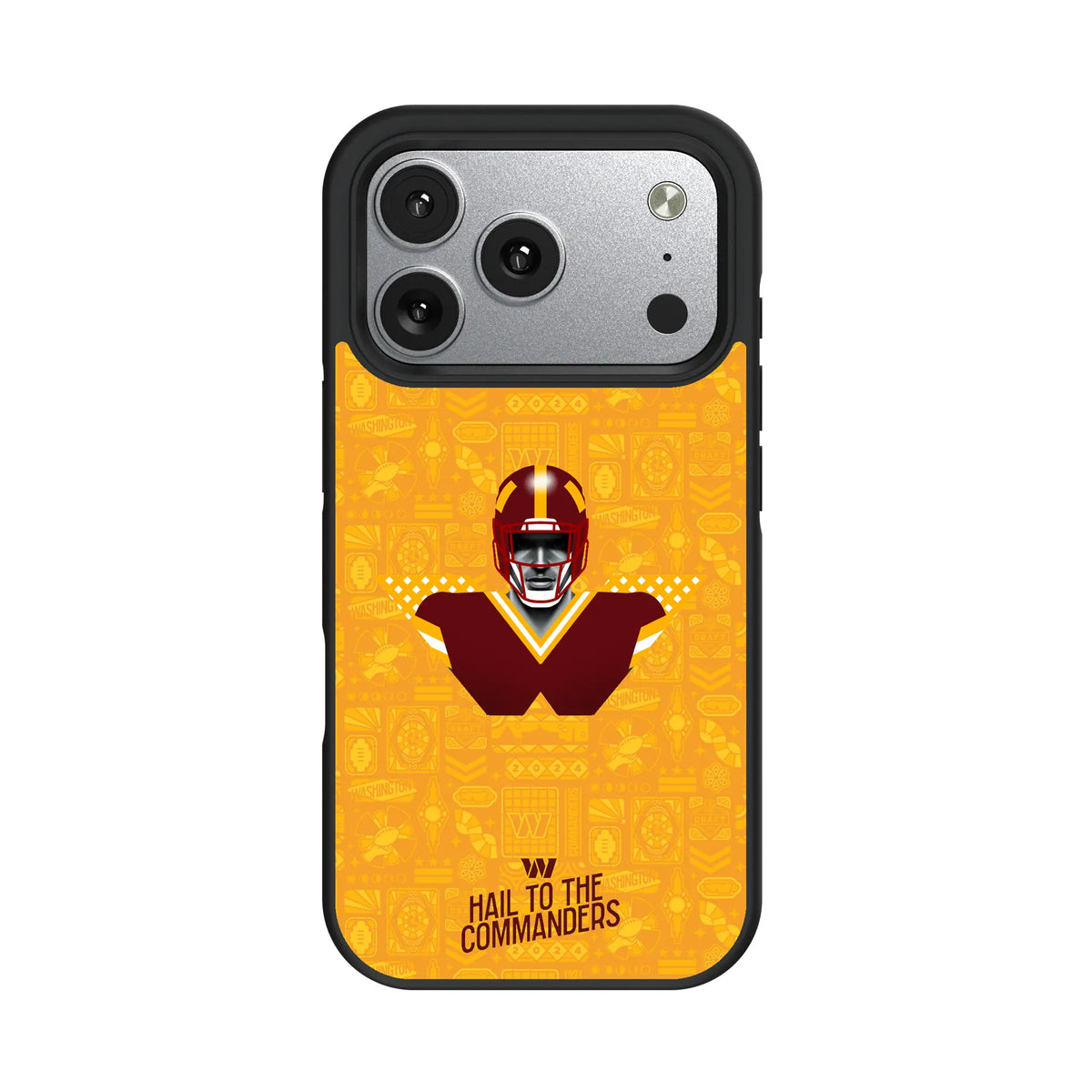 Washington Commanders Deco iPhone Bump Phone Case for Apple iPhone#Device_iPhone 17 Pro