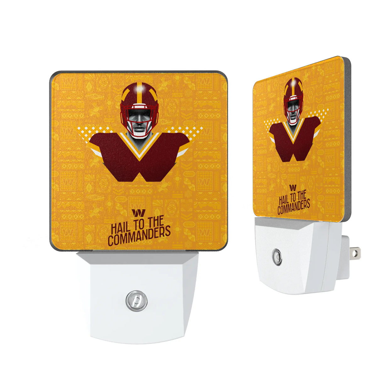 Washington Commanders Deco Night Light 2-Pack