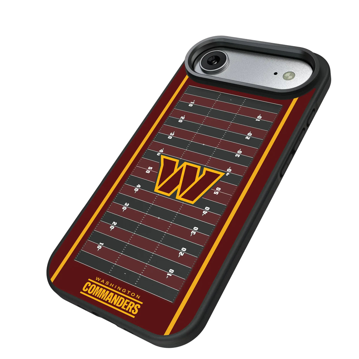 Washington Commanders Field iPhone Bump Phone Case for Apple iPhone - Isometric View#Device_iPhone Air