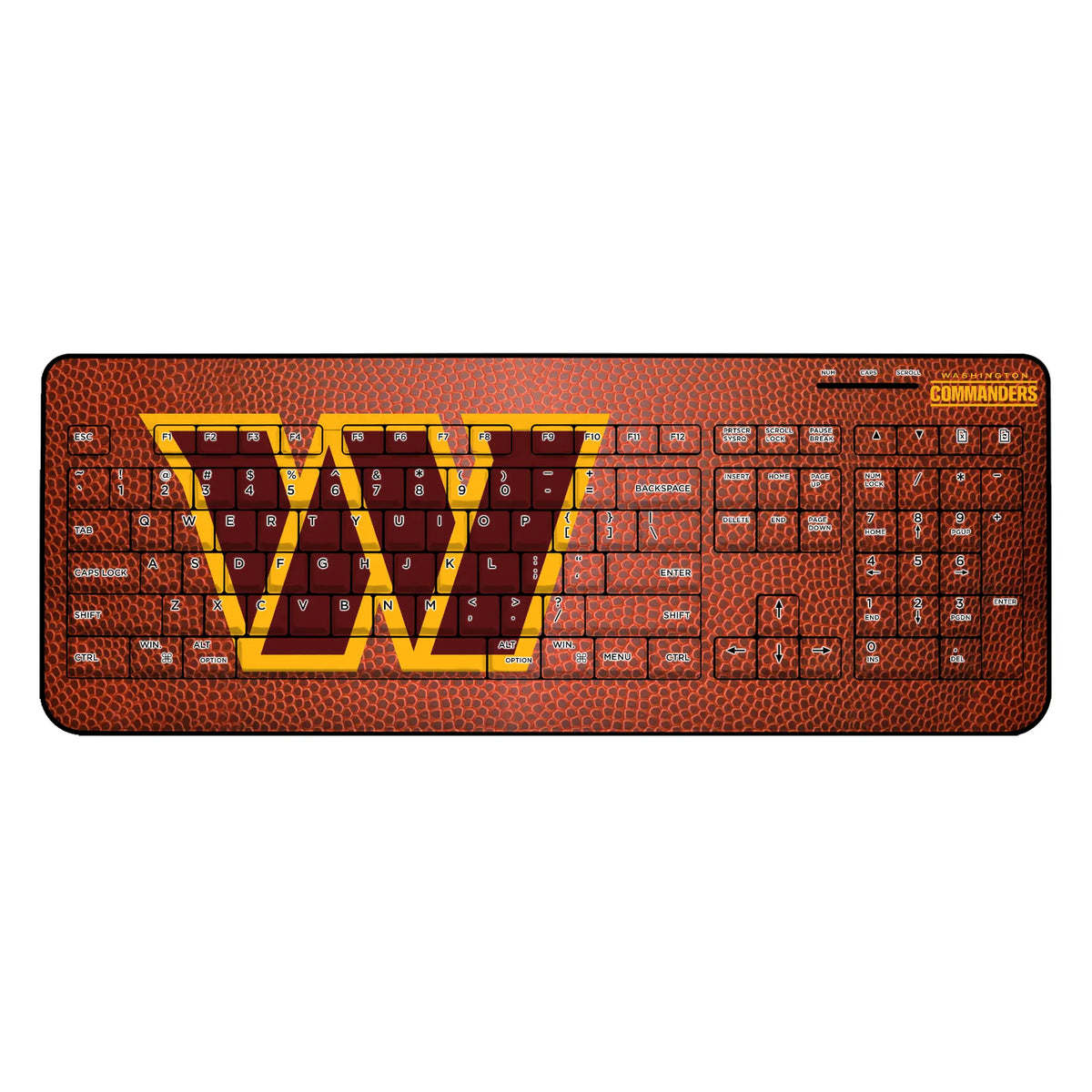 Washington Commanders Football Wireless USB Keyboard