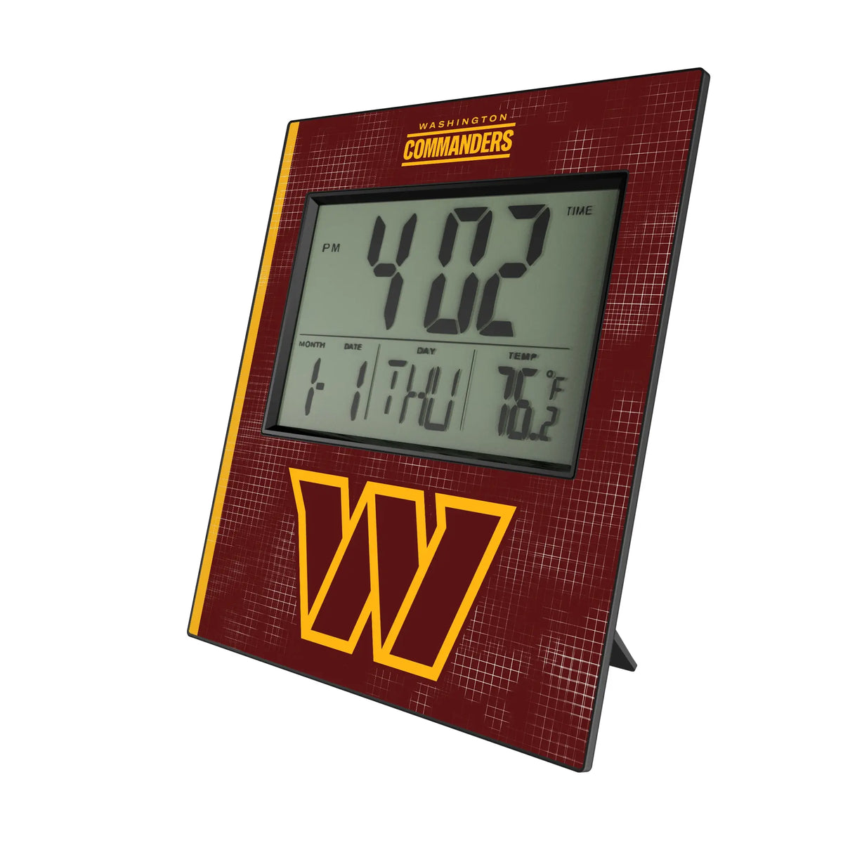 Washington Commanders Hatch Wall Clock