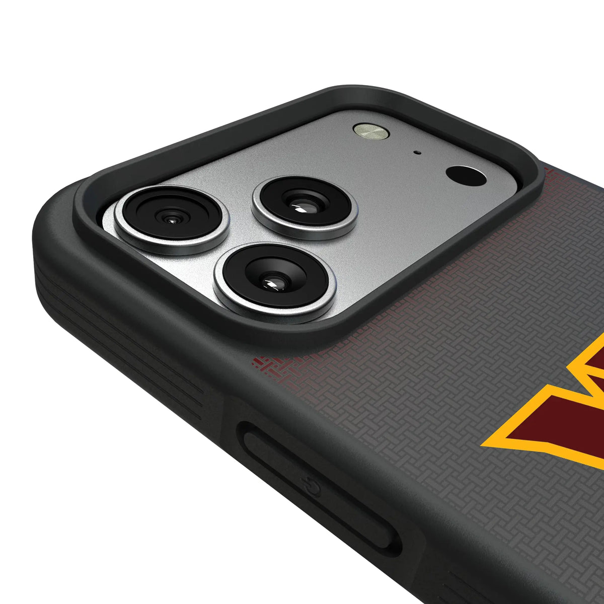 Washington Commanders Linen iPhone Bump Phone Case for Apple iPhone - Detail#Device_iPhone 17 Pro Max
