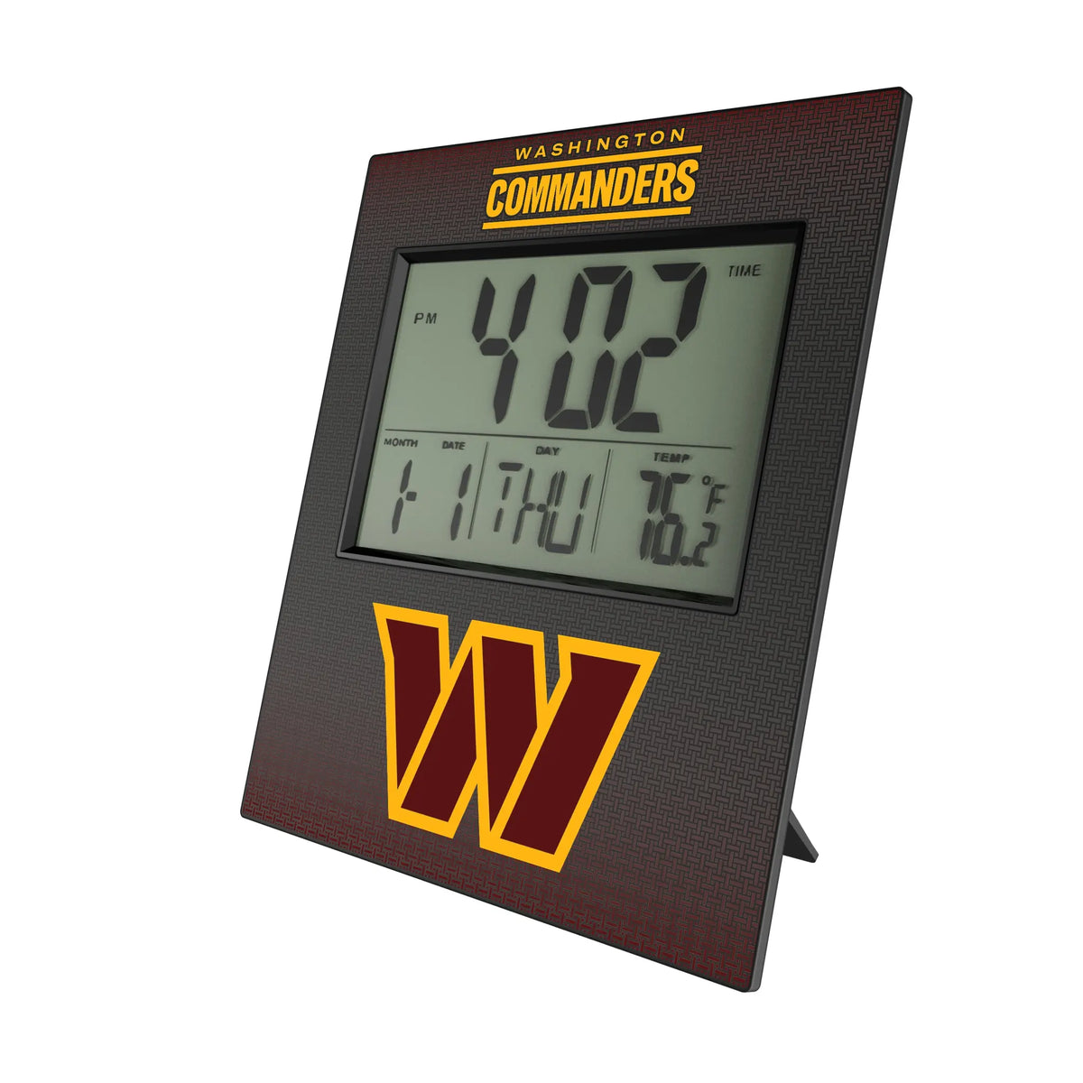 Washington Commanders Linen Wall Clock
