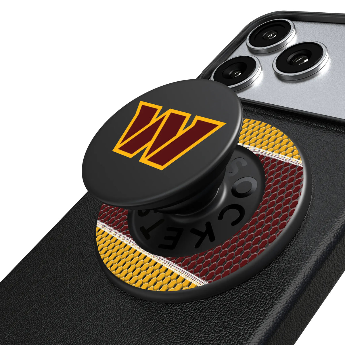 Washington Commanders Mesh Popsockets Round Magnetic