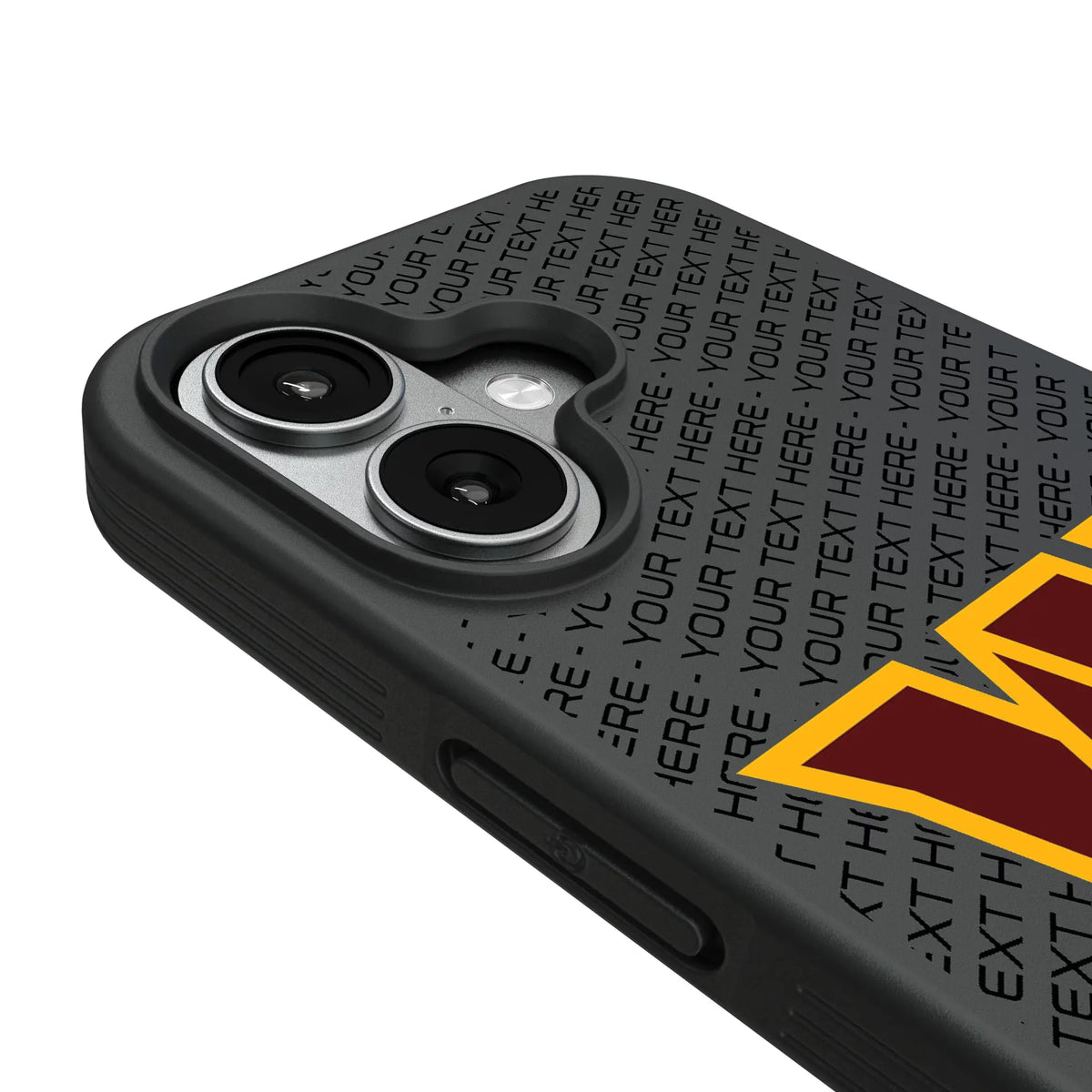 Washington Commanders Personalized EndZone Plus iPhone Bump Phone Case for Apple iPhone - Detail#Device_iPhone 17