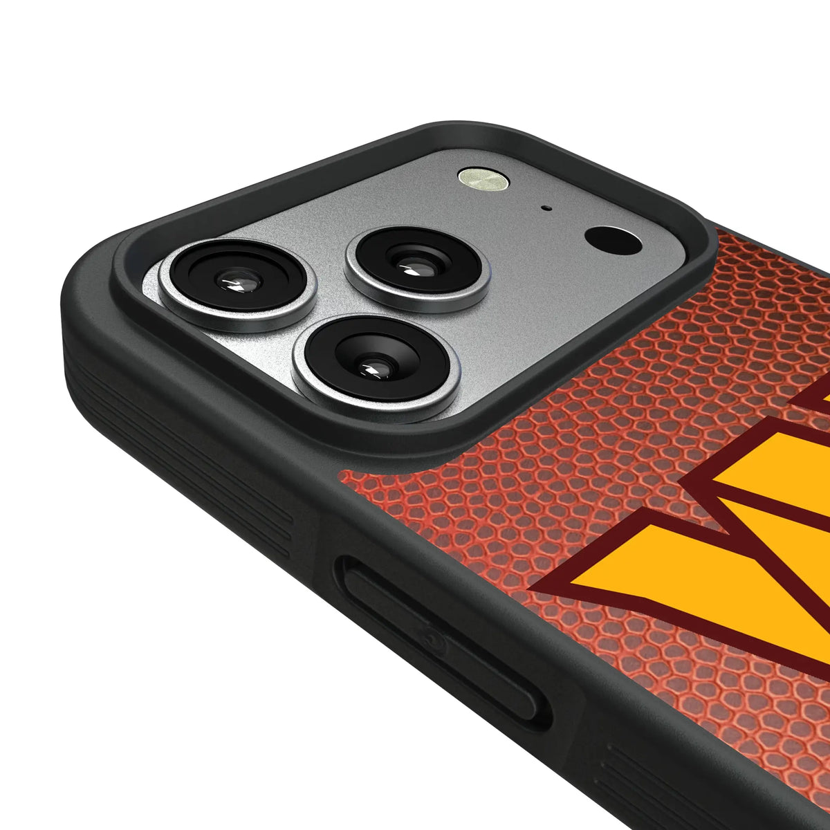 Washington Commanders Personalized Football iPhone Bump Phone Case for Apple iPhone - Detail#Device_iPhone 17 Pro