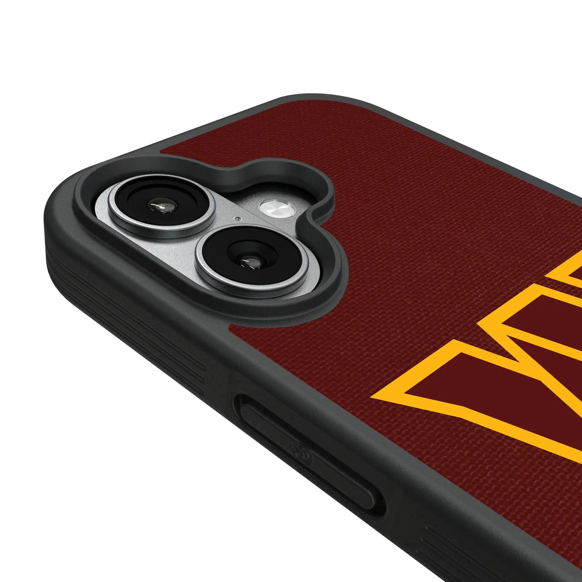 Washington Commanders Personalized Stripe iPhone Bump Phone Case for Apple iPhone - Detail#Device_iPhone 17