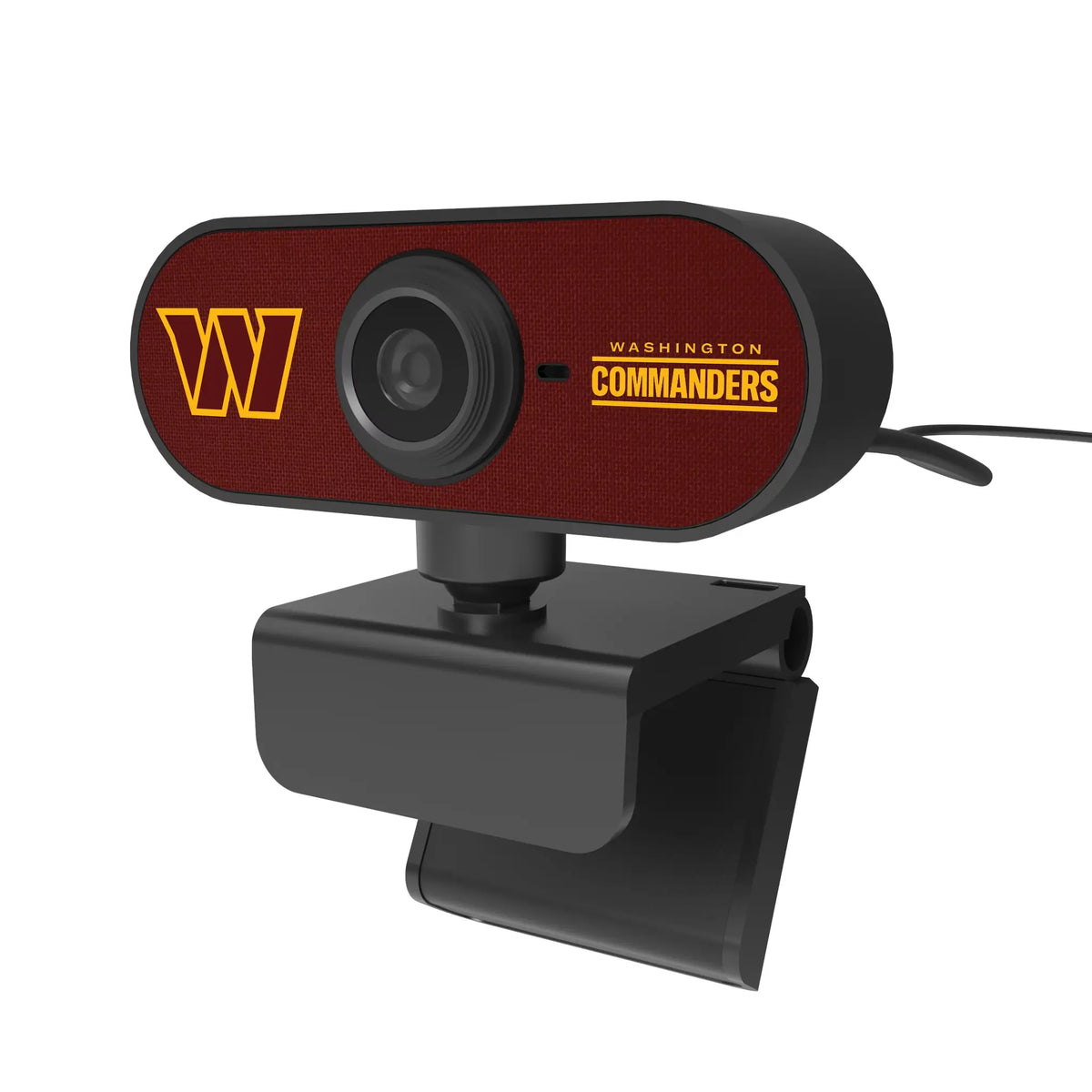 Washington Commanders Solid Webcam - Isometric View