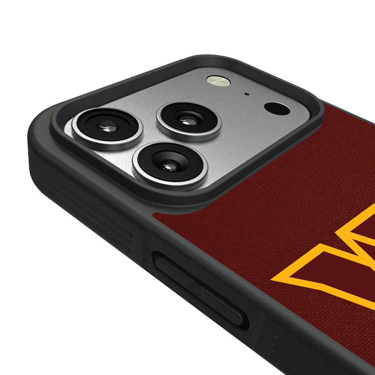 Washington Commanders Stripe iPhone Bump Phone Case for Apple iPhone - Detail#Device_iPhone 17 Pro