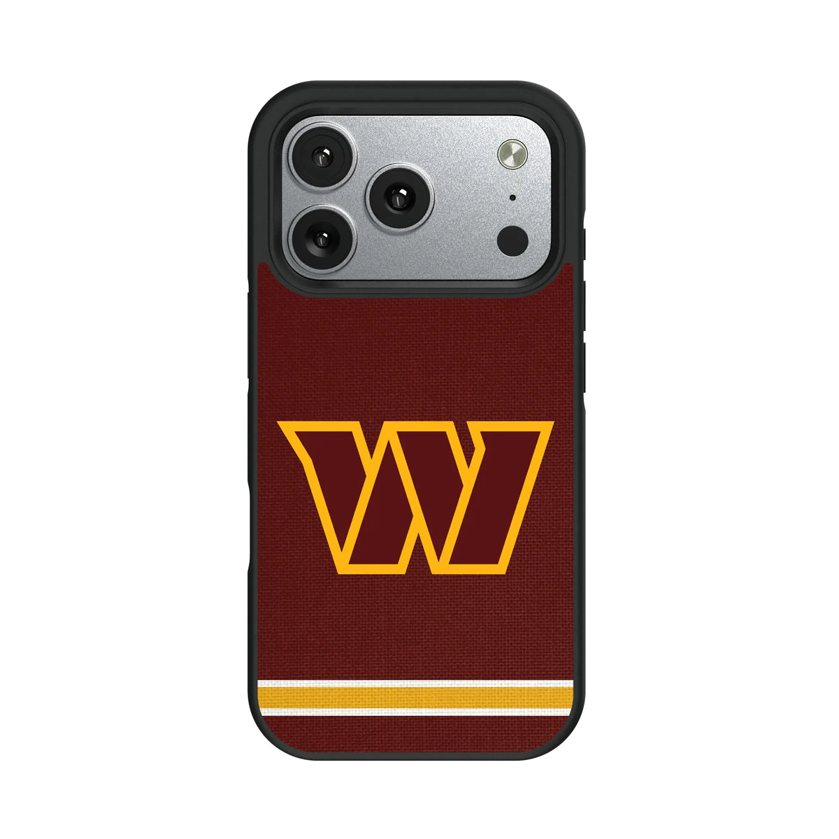 Washington Commanders Stripe iPhone Bump Phone Case for Apple iPhone#Device_iPhone 17 Pro