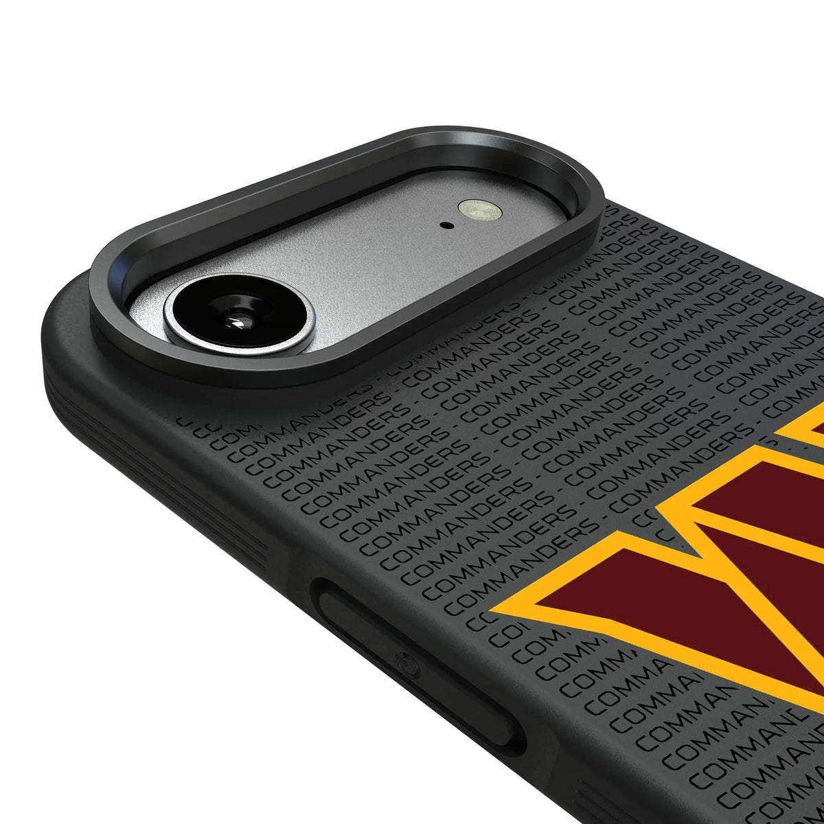 Washington Commanders Text Backdrop iPhone Bump Phone Case for Apple iPhone - Detail#Device_iPhone Air