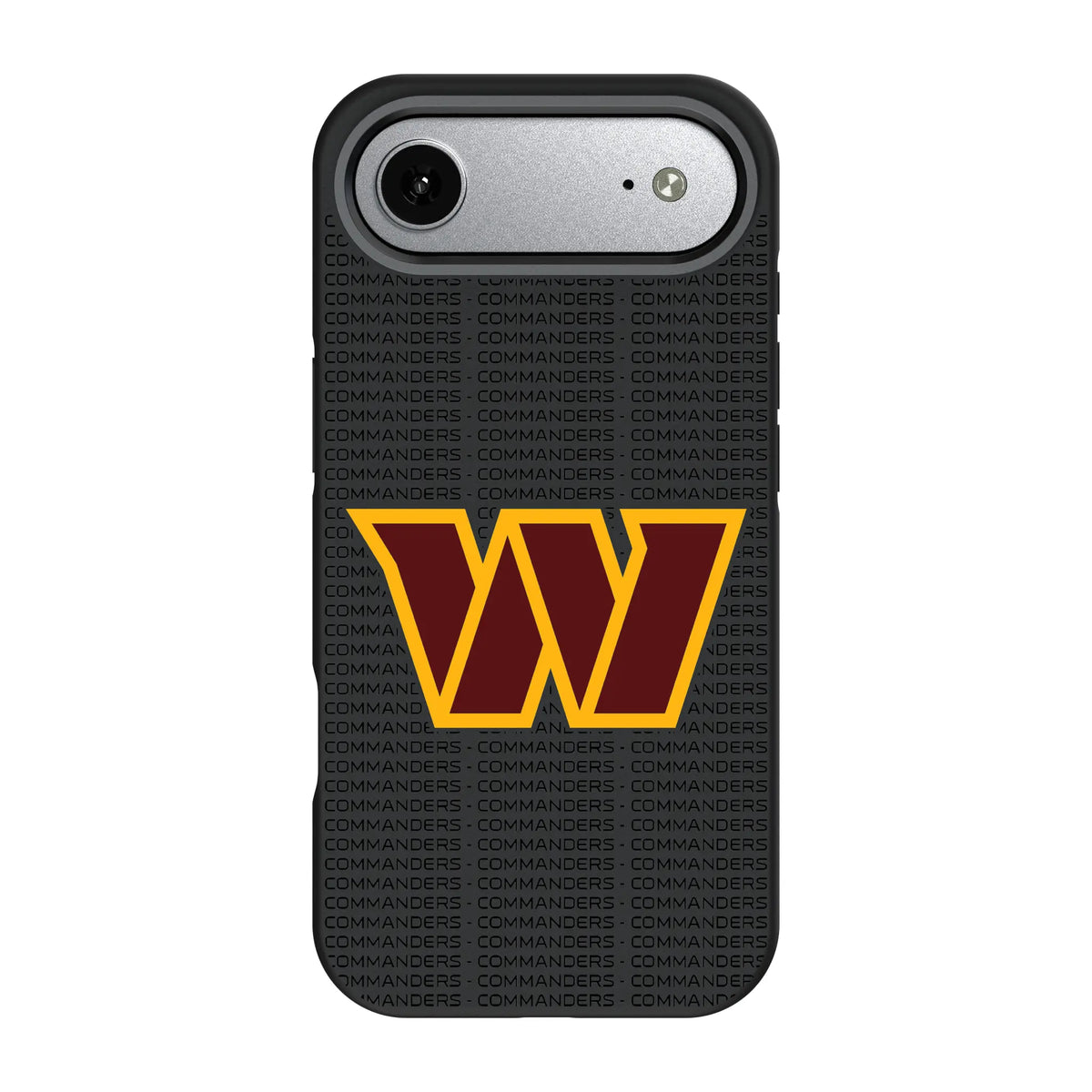 Washington Commanders Text Backdrop iPhone Bump Phone Case for Apple iPhone#Device_iPhone Air
