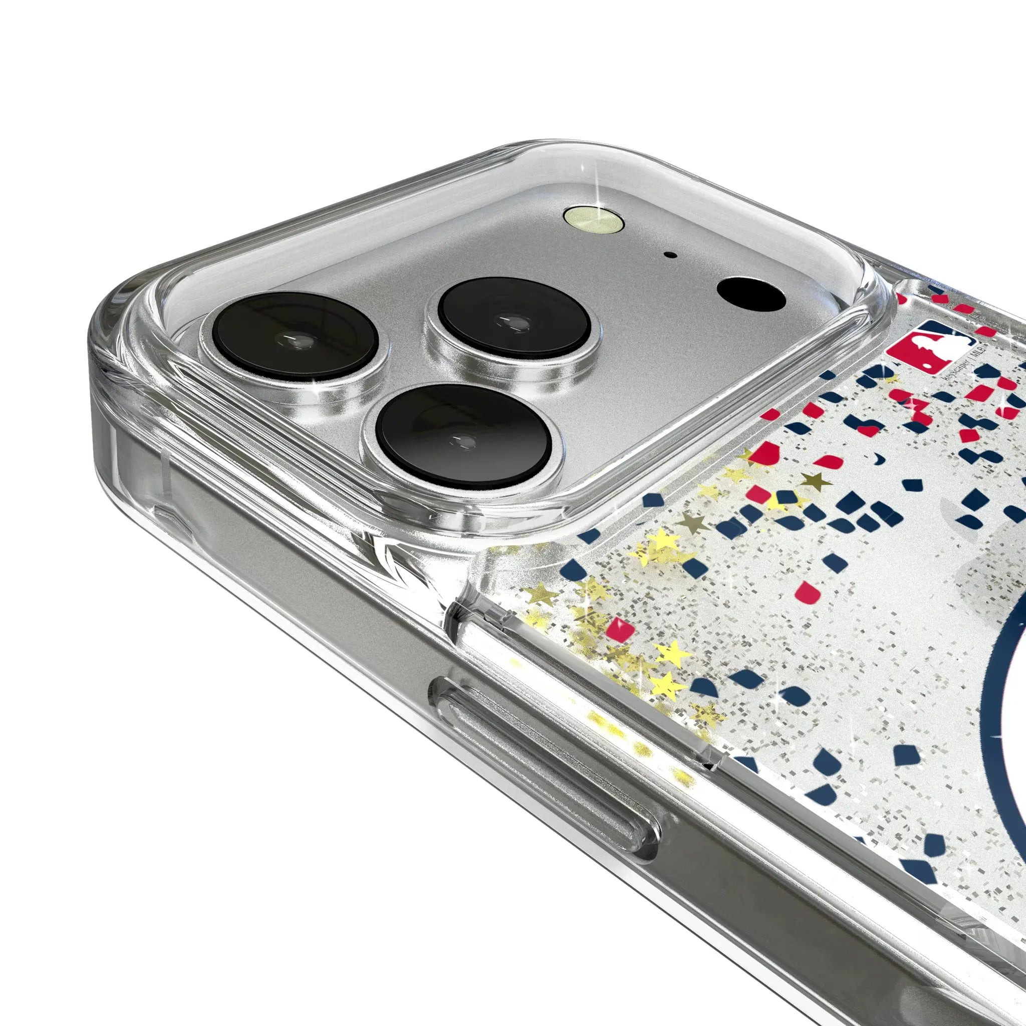 Washington Nationals Confetti iPhone Glitter Phone Case for Apple iPhone - Detail