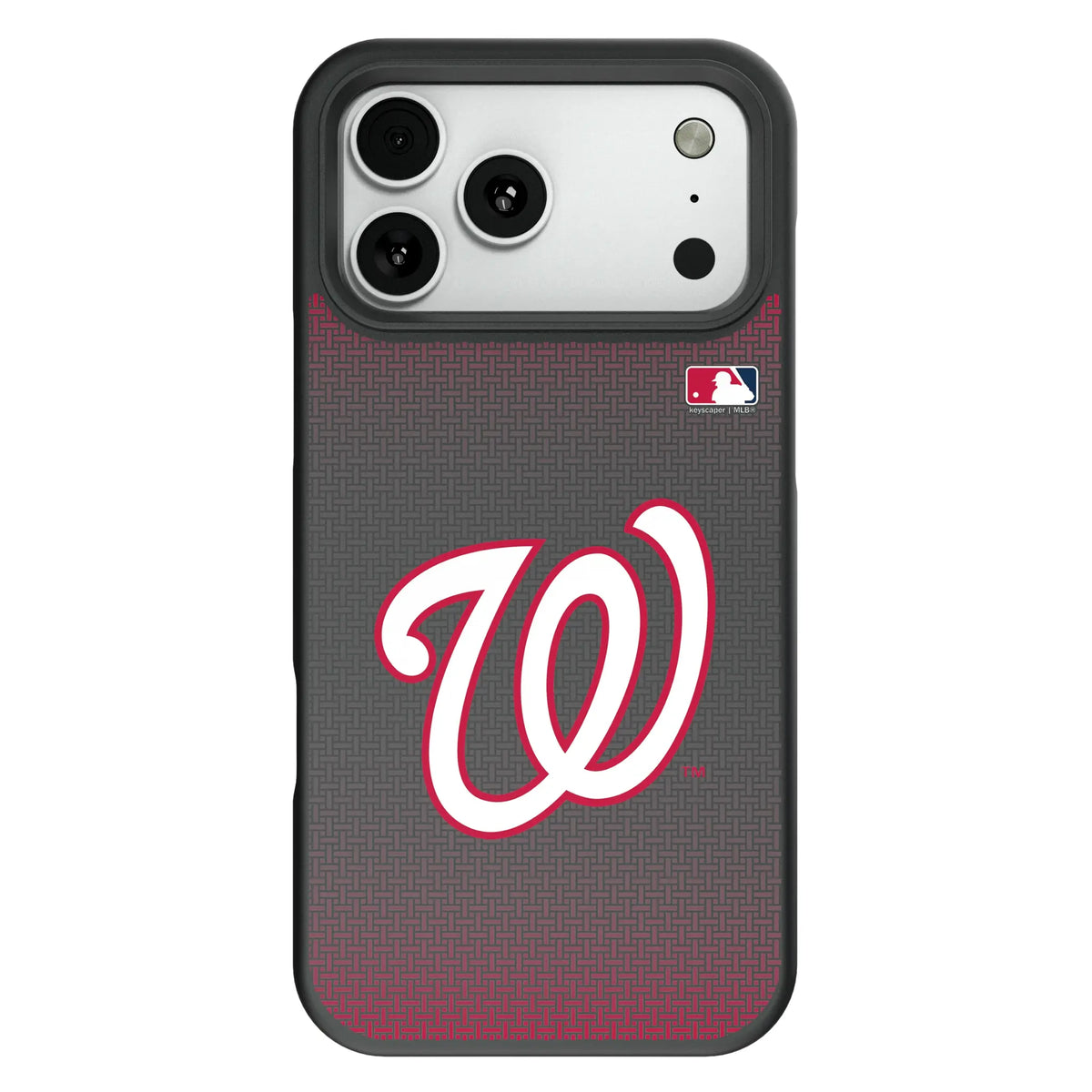 Washington Nationals Linen Bump Phone Case for Apple iPhone