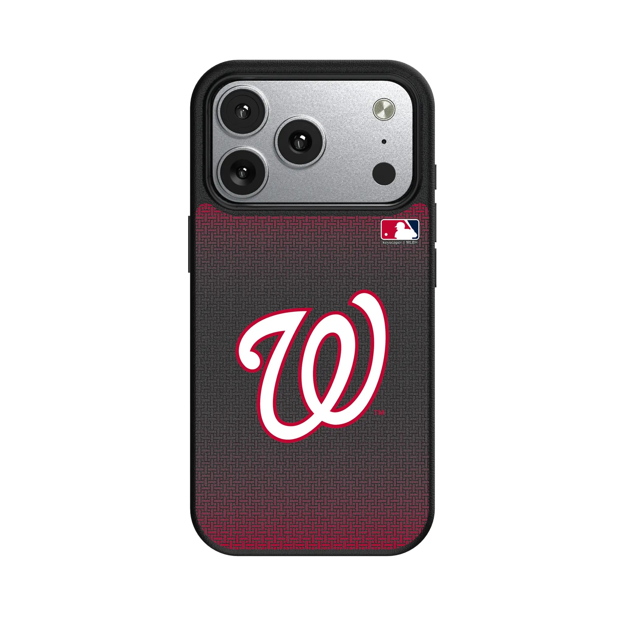 Washington Nationals Linen iPhone MagSafe Compatible Phone Case for Apple iPhone#Device_iPhone 17 Pro