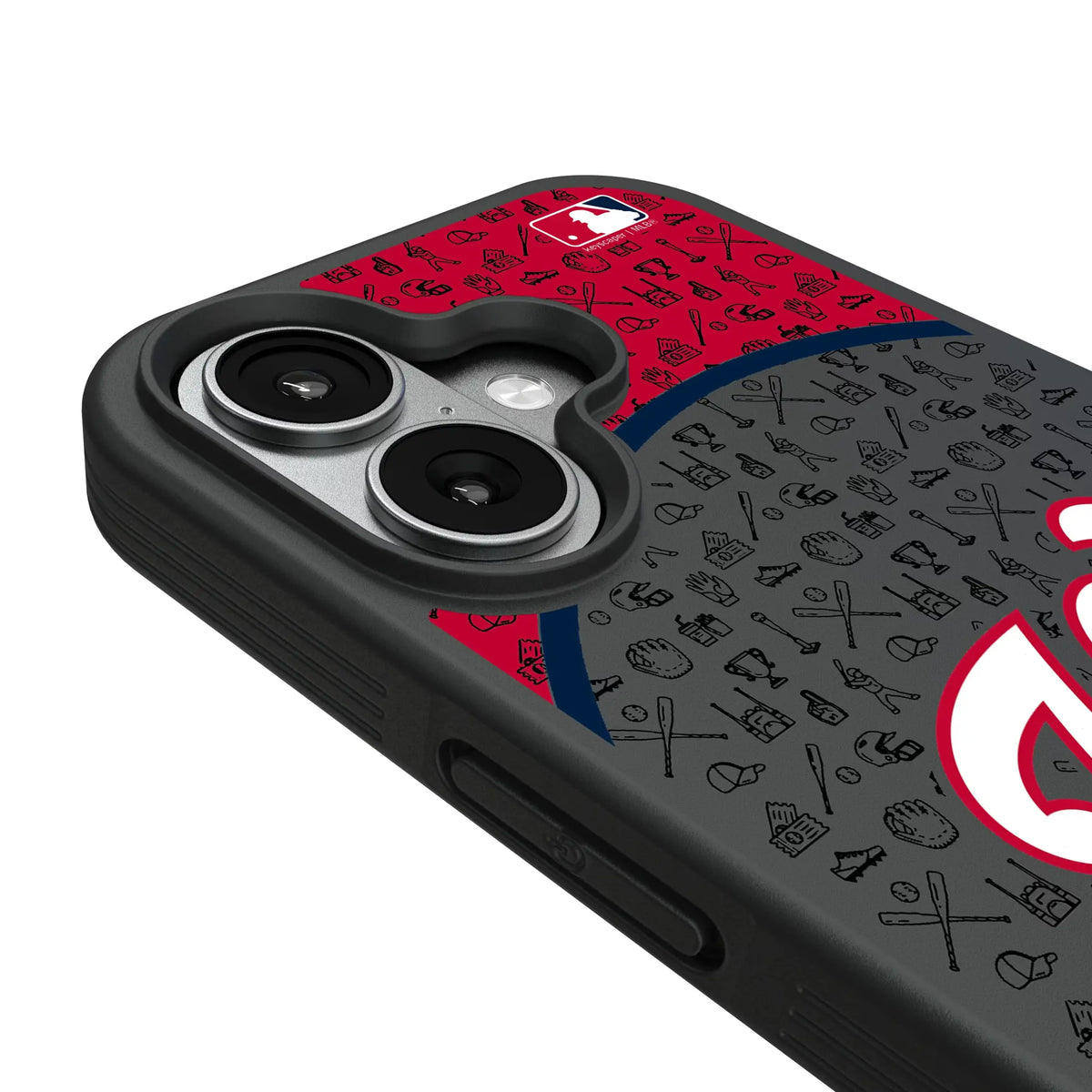 Washington Nationals Personalized Circle iPhone Bump Phone Case for Apple iPhone - Detail#Device_iPhone 17
