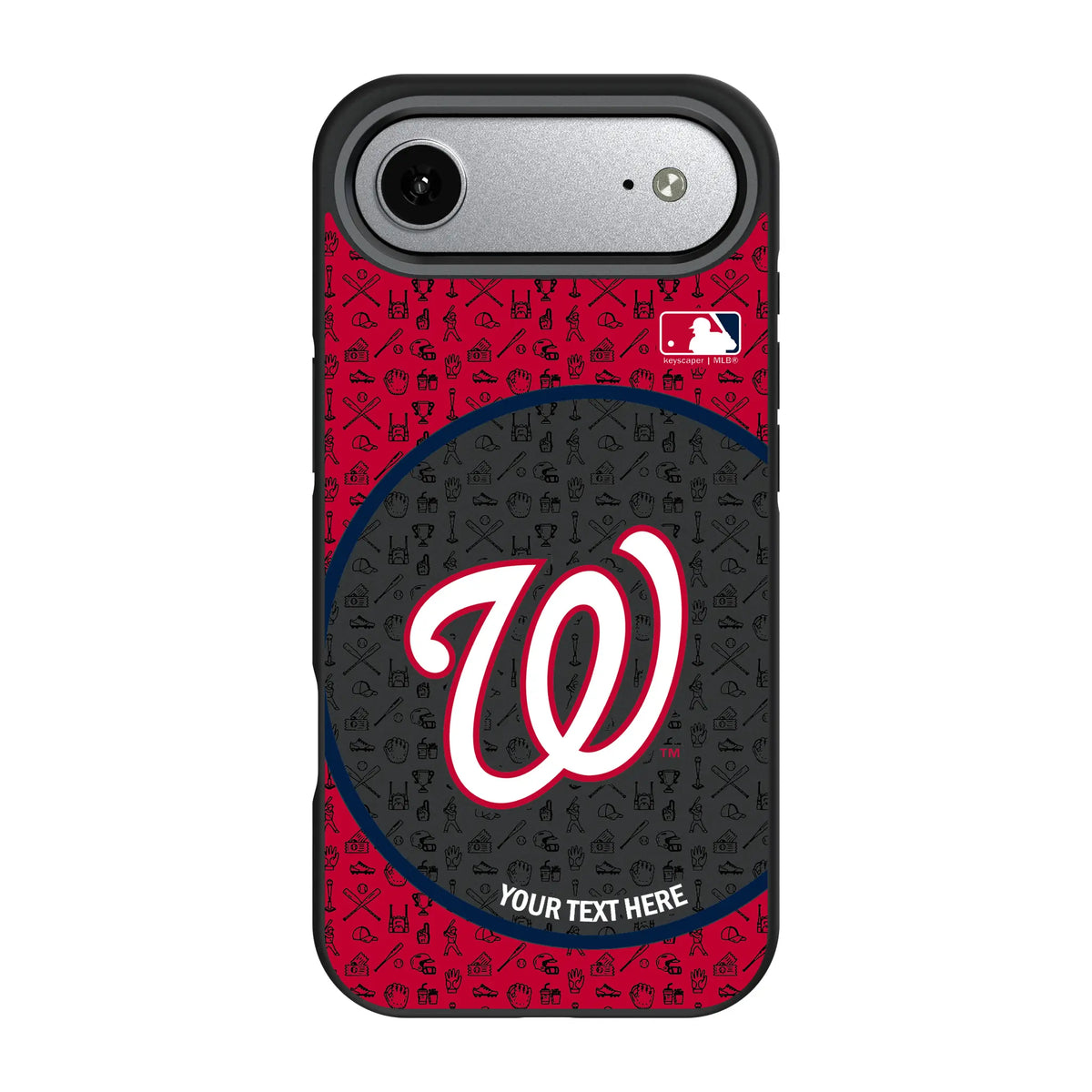 Washington Nationals Personalized Circle iPhone Bump Phone Case for Apple iPhone#Device_iPhone Air