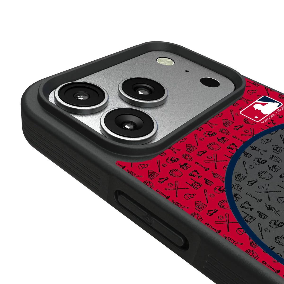 Washington Nationals Personalized Circle iPhone Bump Phone Case for Apple iPhone - Detail#Device_iPhone 17 Pro
