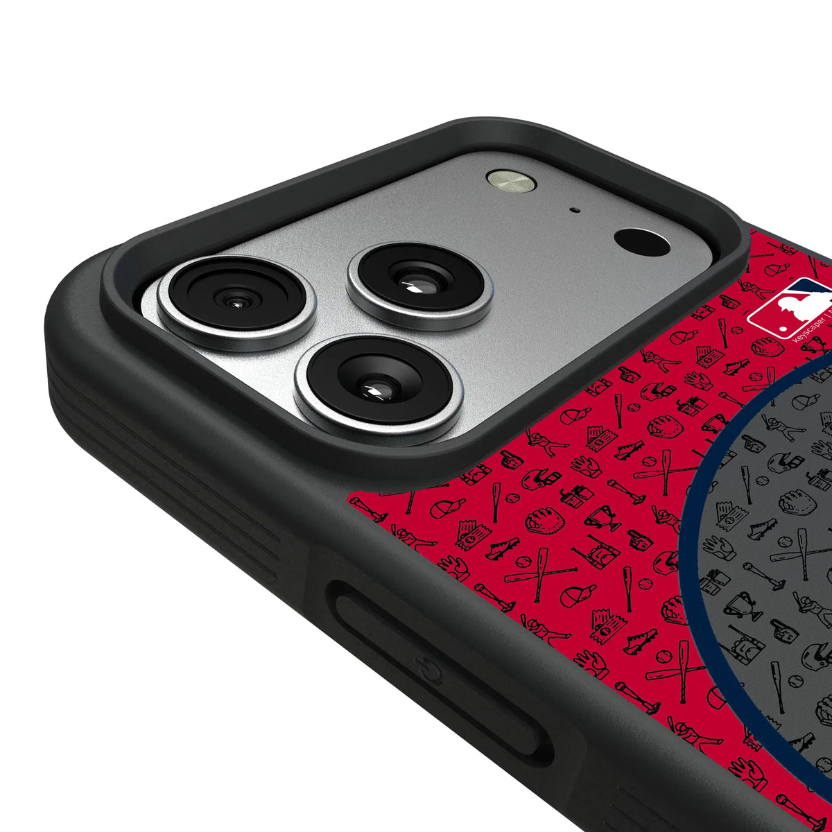 Washington Nationals Personalized Circle iPhone Bump Phone Case for Apple iPhone - Detail#Device_iPhone 17 Pro Max