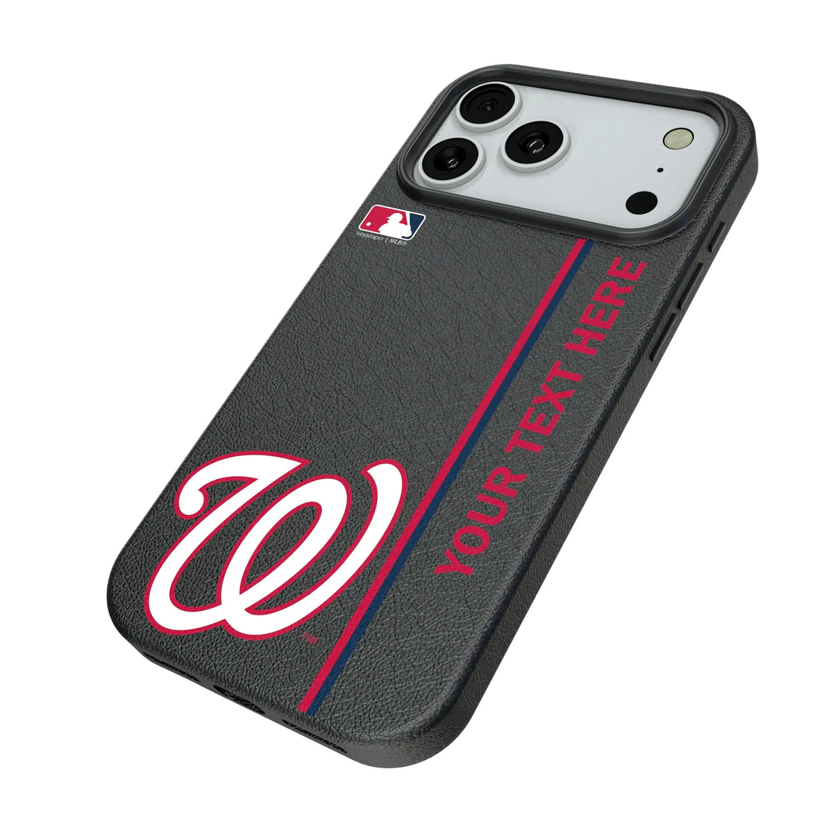 Washington Nationals Personalized Sidebard iPhone MagSafe Compatible Phone Case for Apple iPhone - Isometric View#Device_iPhone 18 Pro Max
