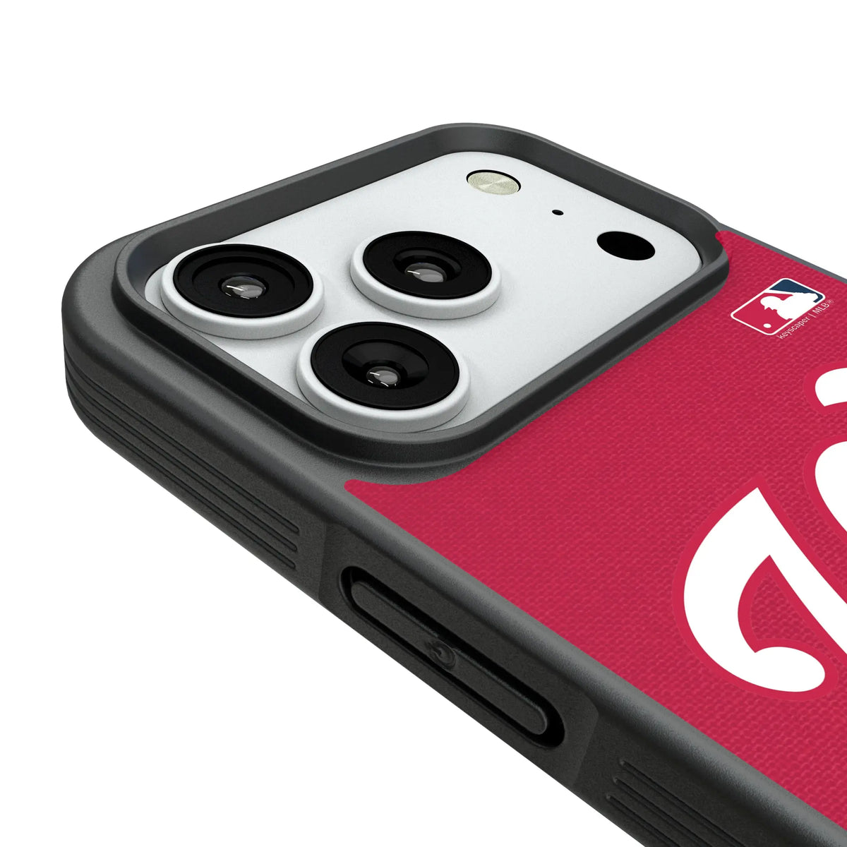 Washington Nationals Personalized Stripe iPhone Bump Phone Case for Apple iPhone - Detail#Device_iPhone 18 Pro