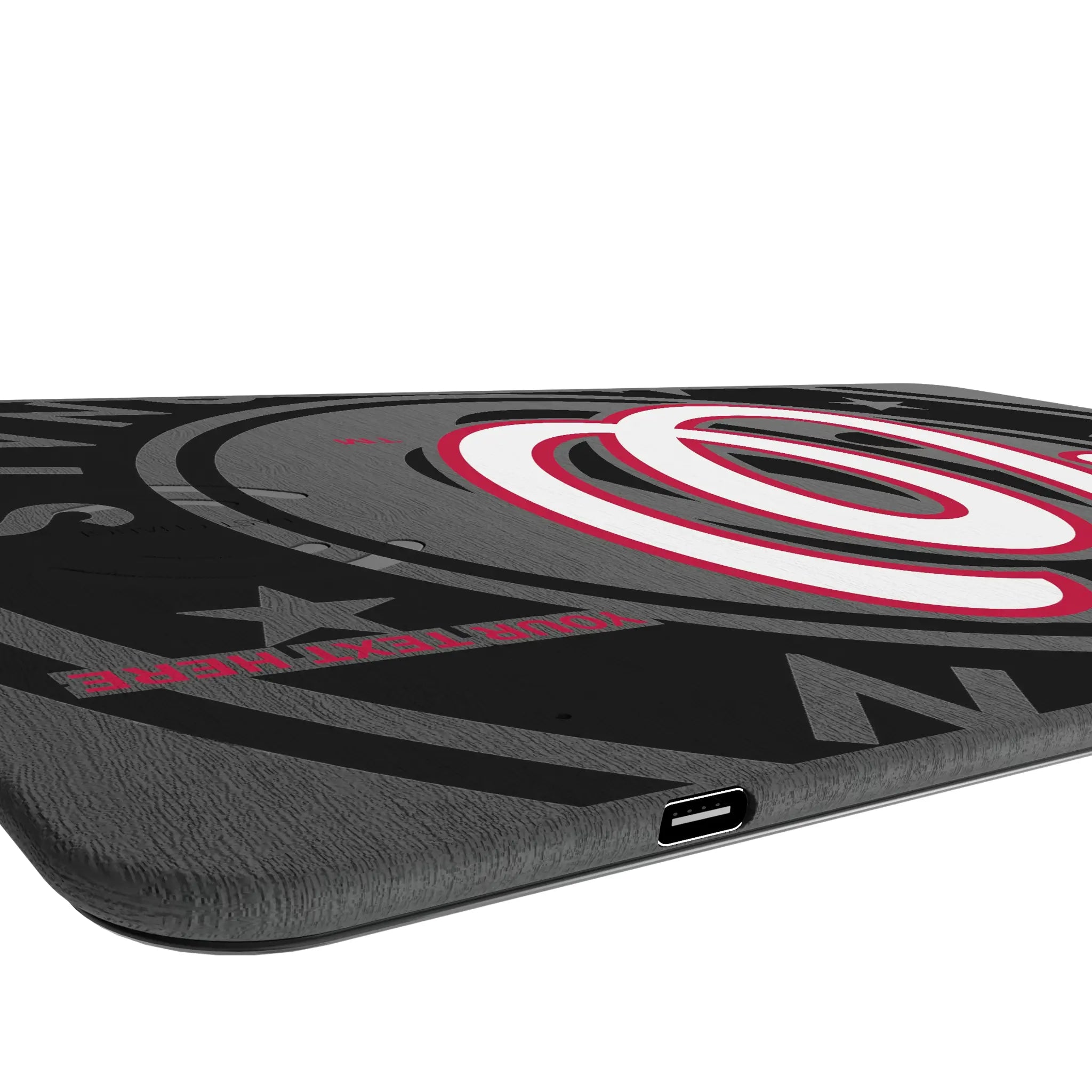 Washington Nationals Personalized Tilt 15-Watt Wireless Charger and Mouse Pad