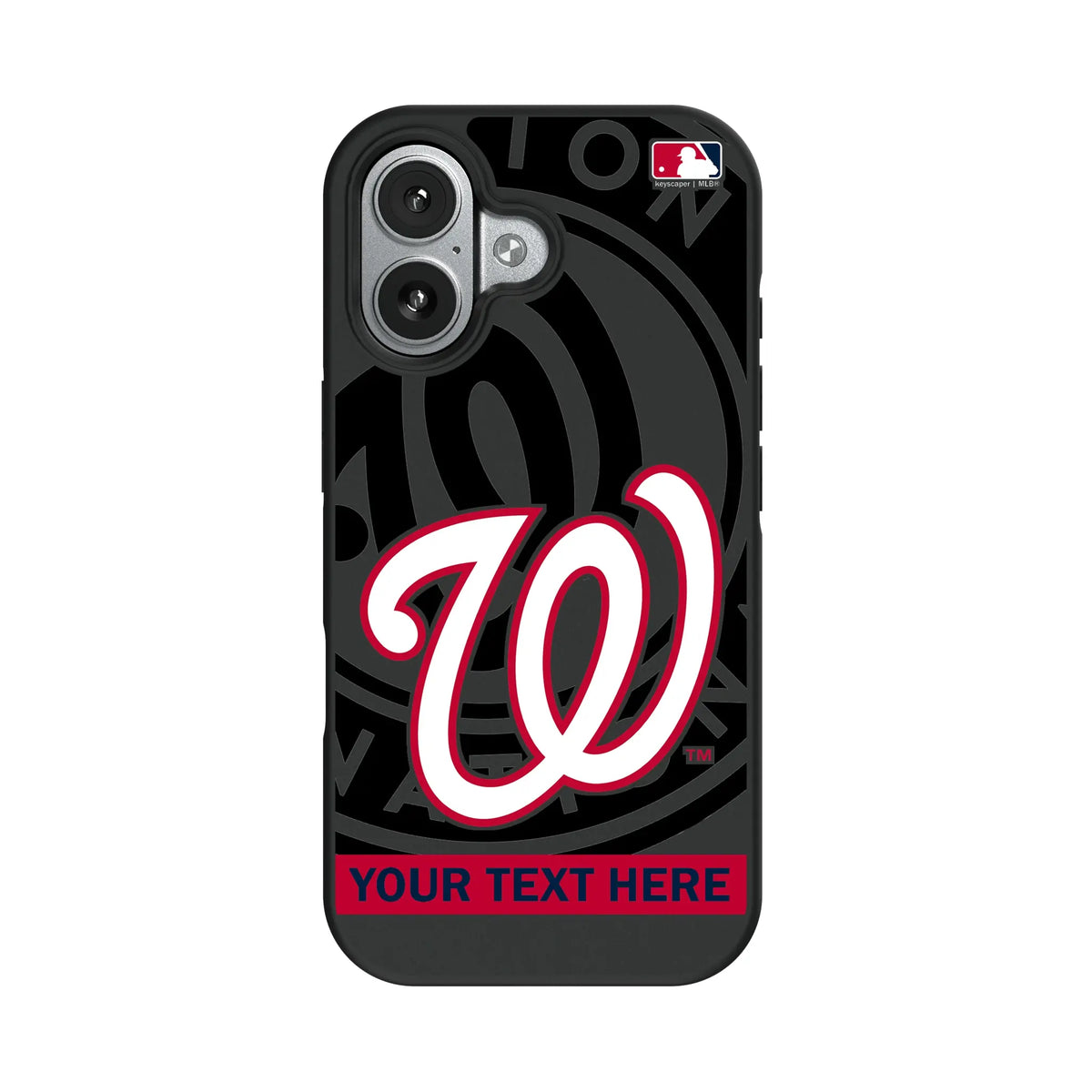Washington Nationals Personalized Tilt iPhone Bump Phone Case for Apple iPhone#Device_iPhone 17