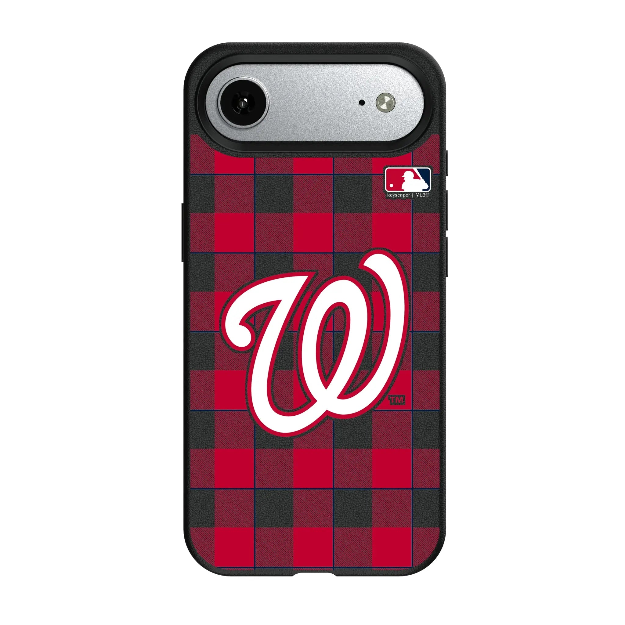 Washington Nationals Plaid iPhone MagSafe Compatible Phone Case for Apple iPhone#Device_iPhone Air
