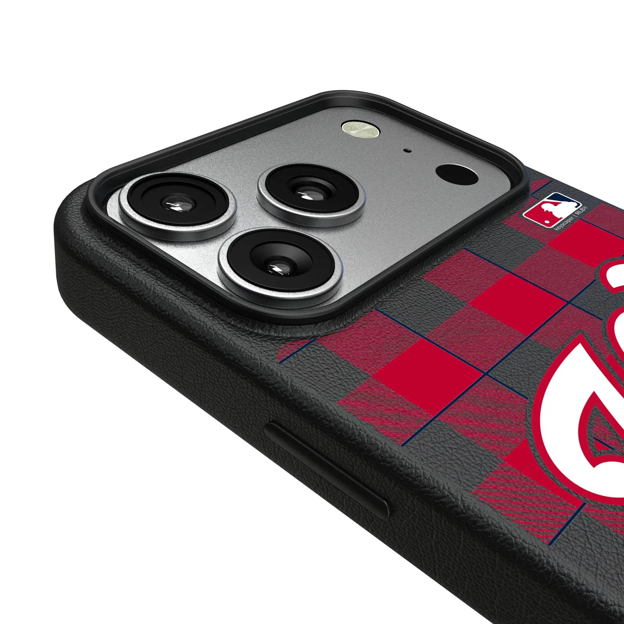 Washington Nationals Plaid iPhone MagSafe Compatible Phone Case for Apple iPhone - Detail#Device_iPhone 17 Pro