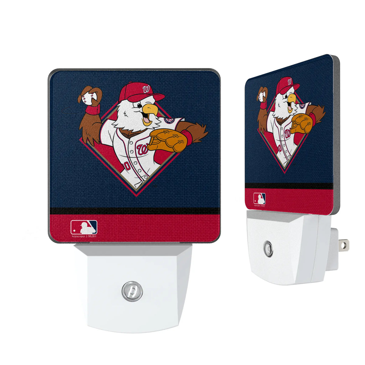 Washington Nationals Stripe Night Light 2-Pack