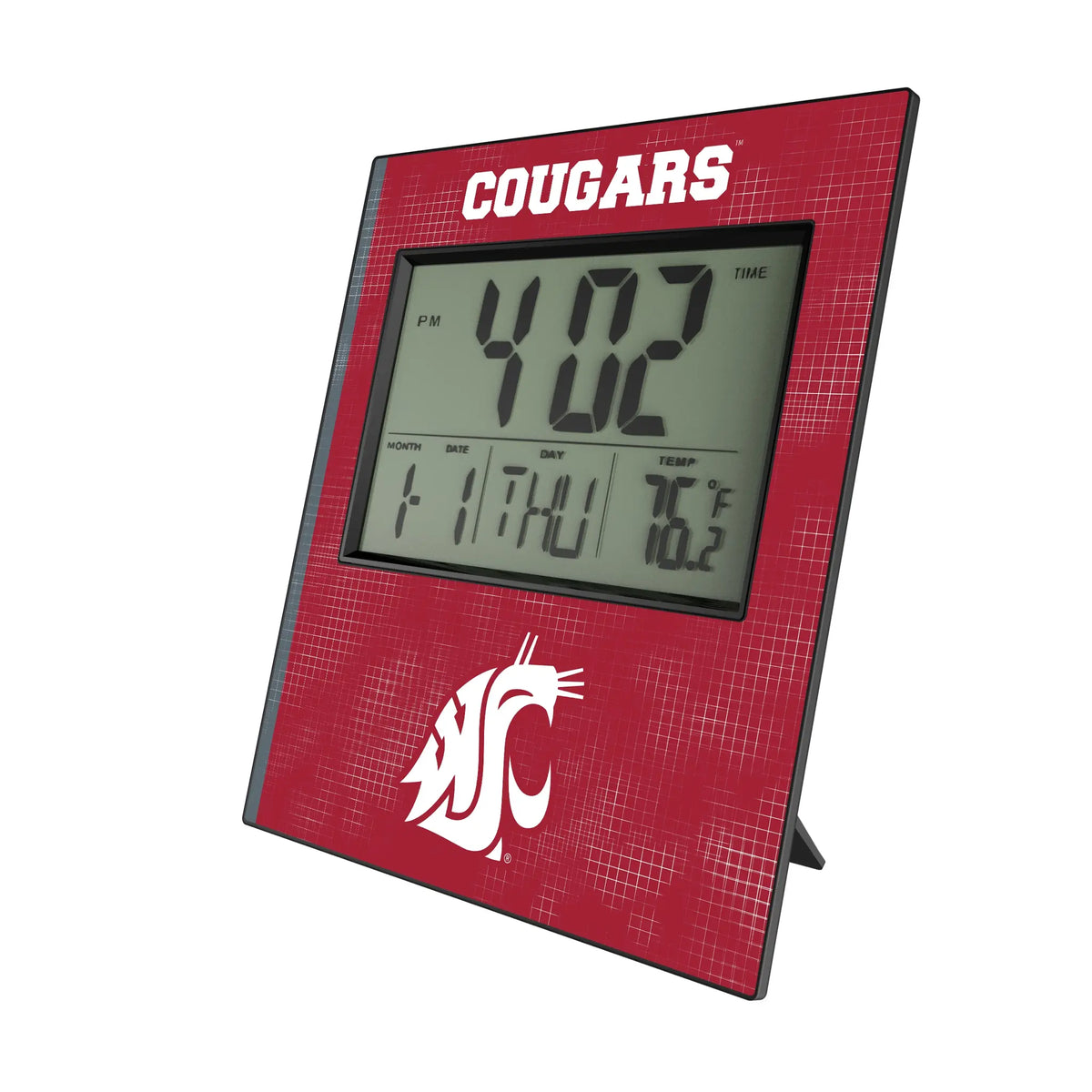 Washington State University Cougars Hatch Wall Clock