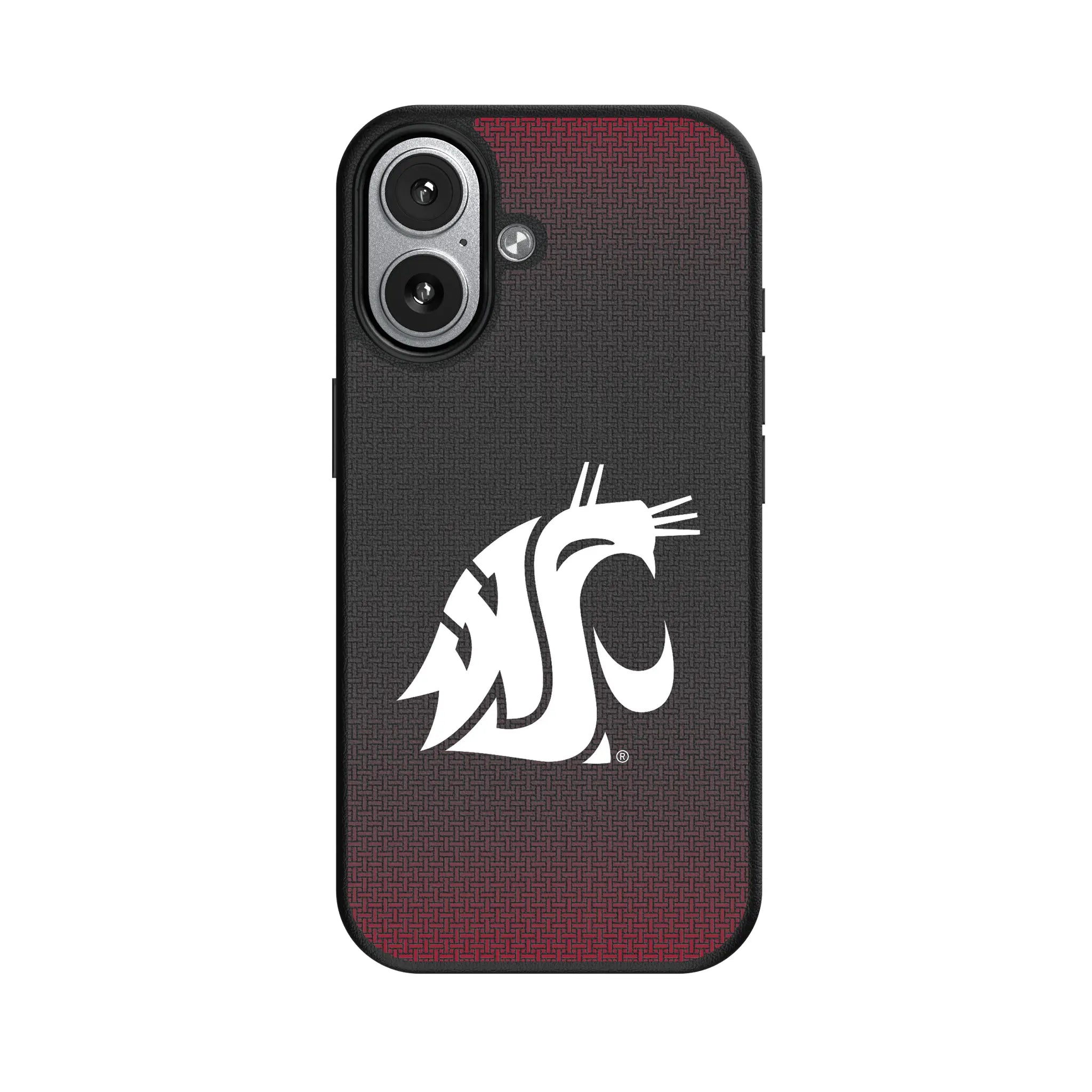 Washington State University Cougars Linen iPhone MagSafe Compatible Phone Case for Apple iPhone#Device_iPhone 17