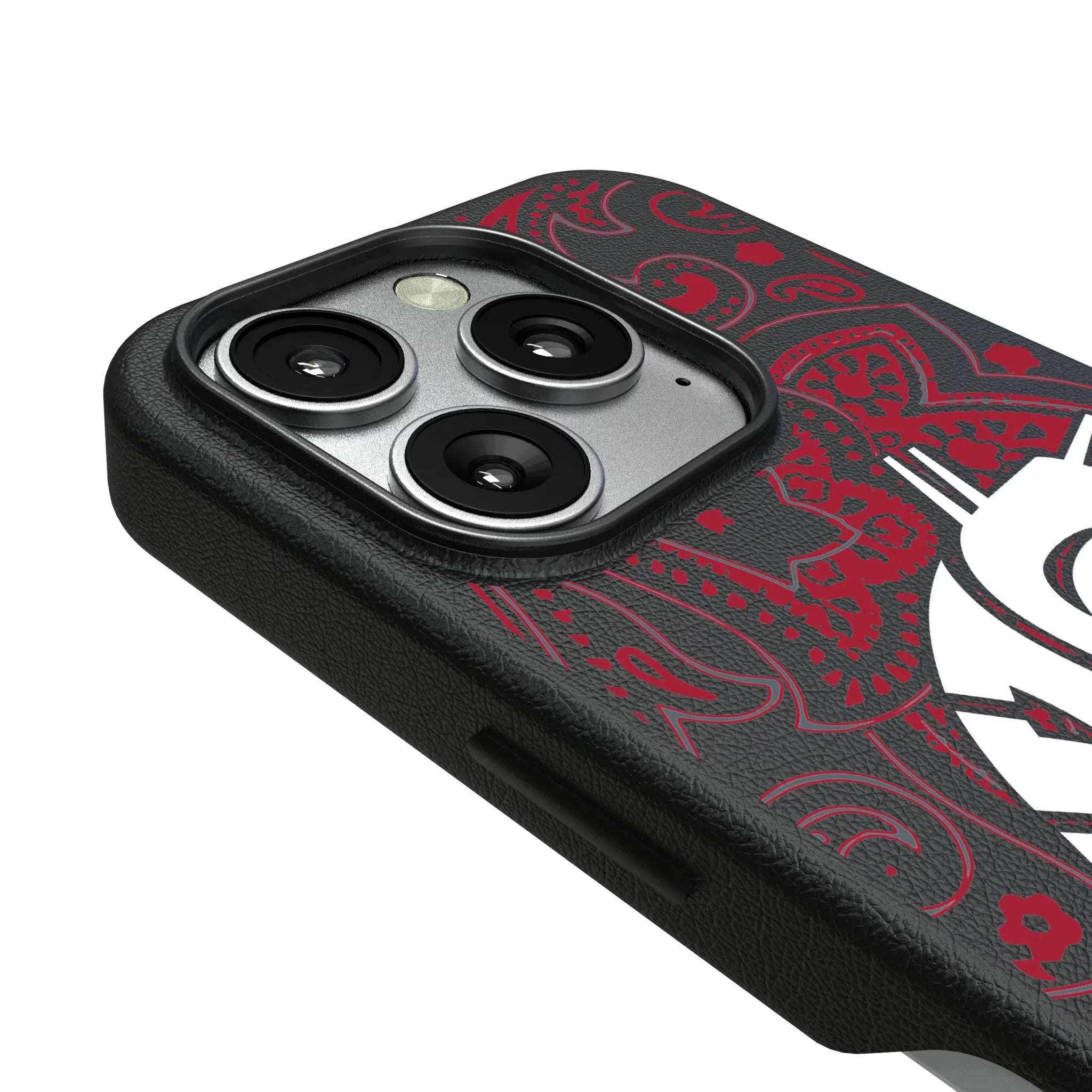 Washington State University Cougars Paisley iPhone MagSafe Compatible Phone Case for Apple iPhone - Detail