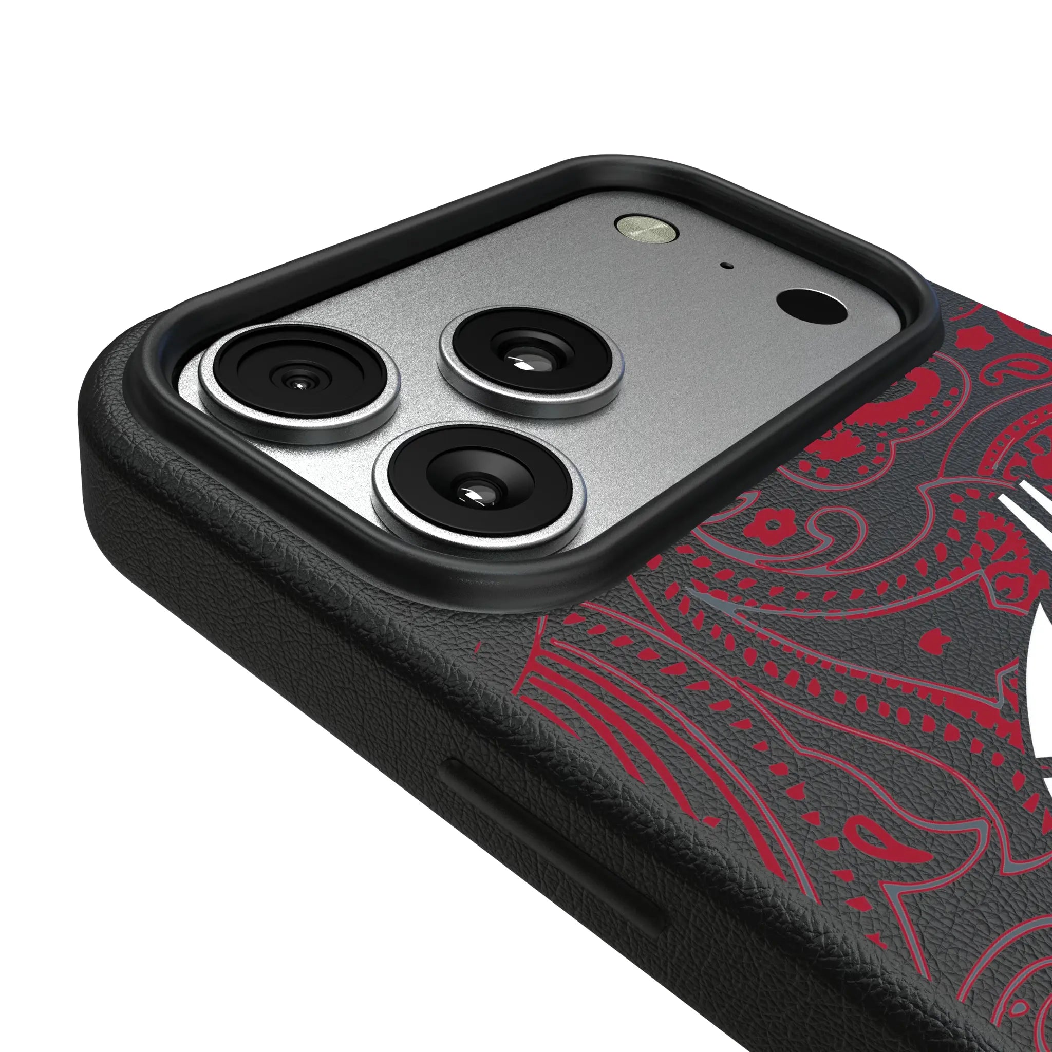 Washington State University Cougars Paisley iPhone MagSafe Compatible Phone Case for Apple iPhone - Detail#Device_iPhone 17 Pro Max