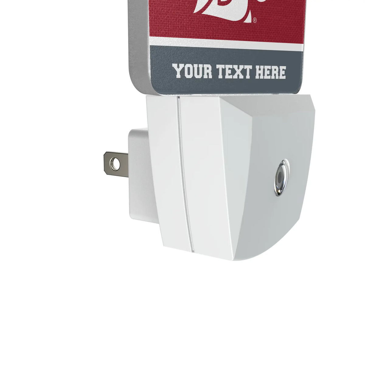 Washington State University Cougars Personalized Endzone Solid Night Light 2-Pack - Detail