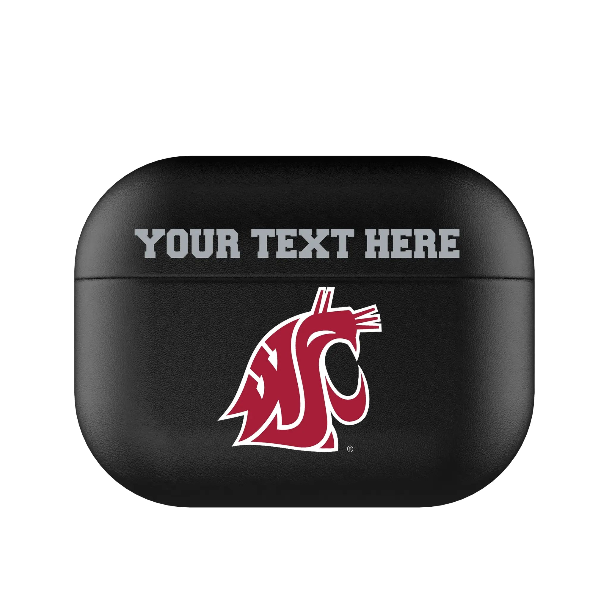 Washington State University Cougars Personalized Insignia AirPods AirPod Case Cover#Device_AirPods Pro 2nd Gen