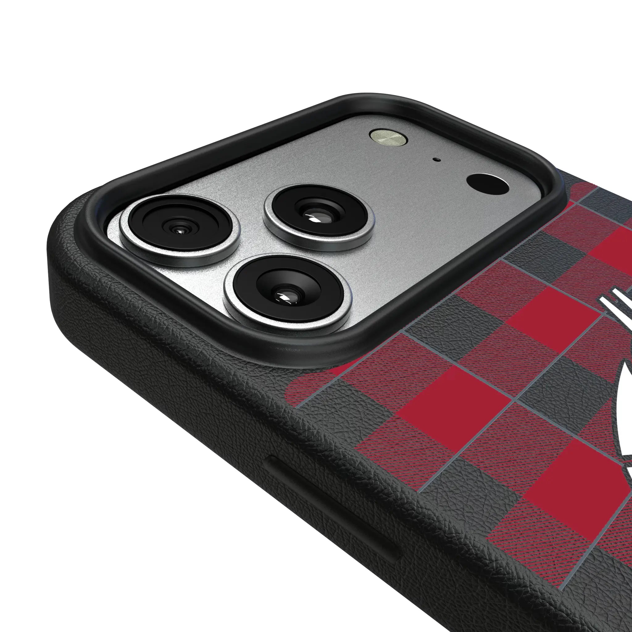 Washington State University Cougars Plaid iPhone MagSafe Compatible Phone Case for Apple iPhone - Detail#Device_iPhone 17 Pro Max