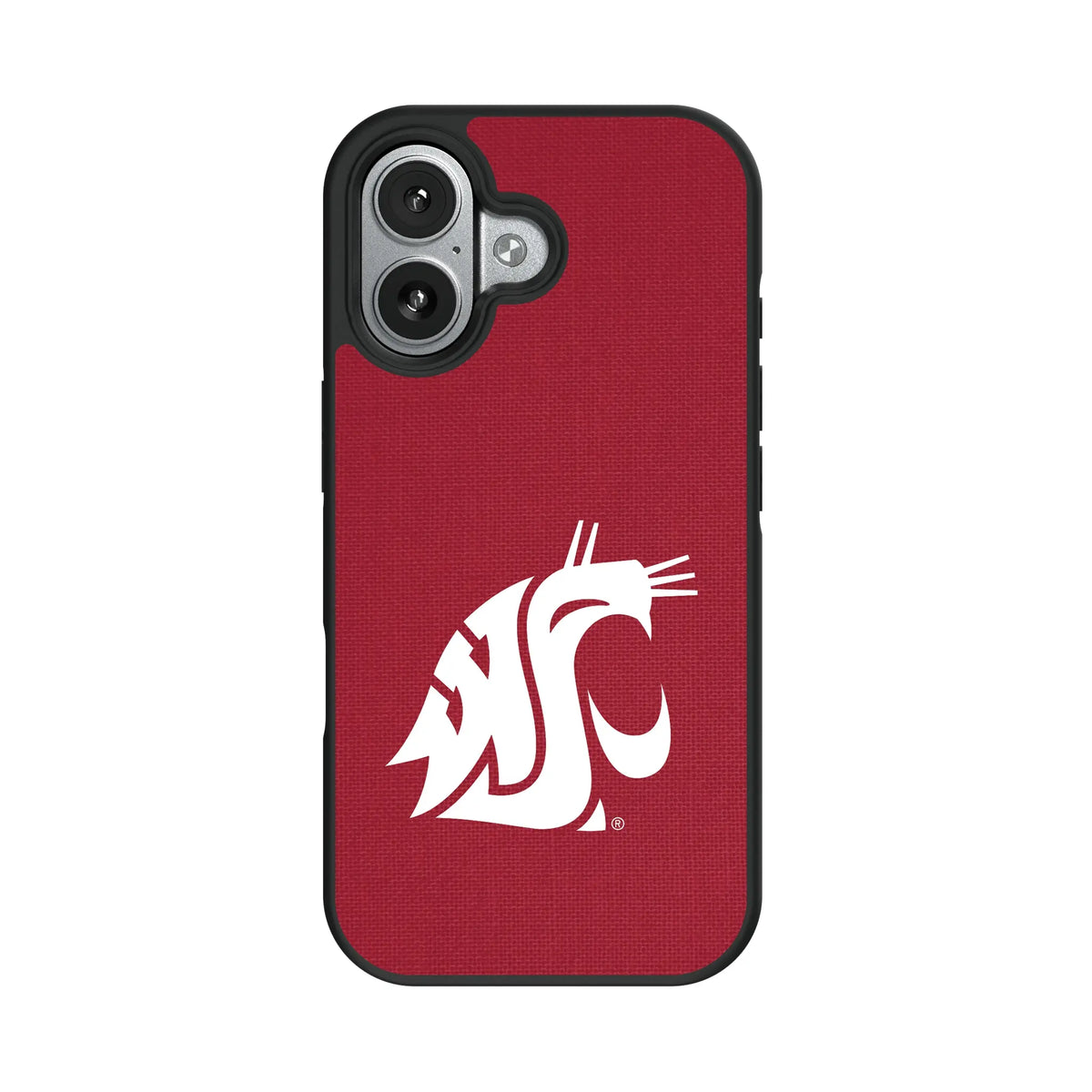 Washington State University Cougars Solid iPhone Bump Phone Case for Apple iPhone#Device_iPhone 17
