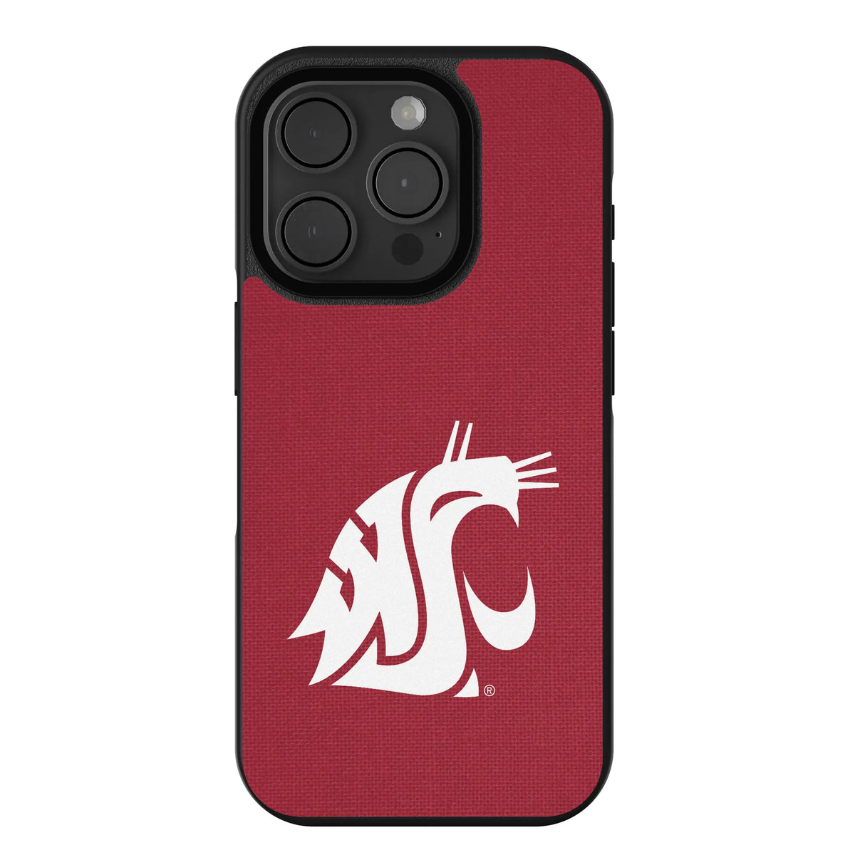 Washington State University Cougars Solid iPhone Bump Phone Case for Apple iPhone