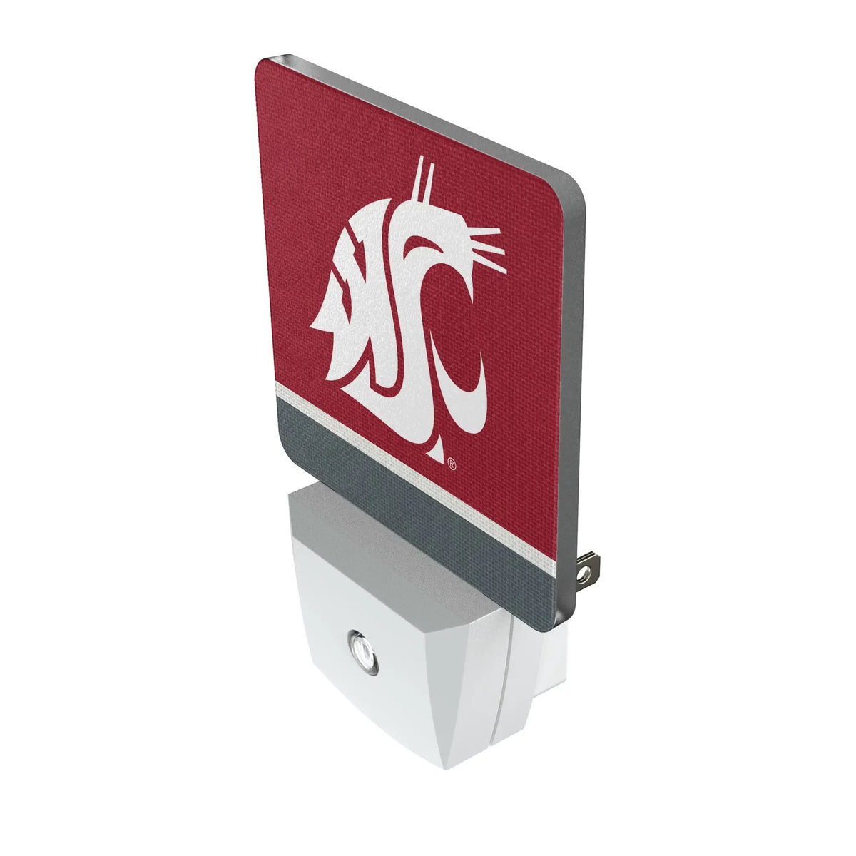 Washington State University Cougars Stripe Night Light 2-Pack - Isometric View