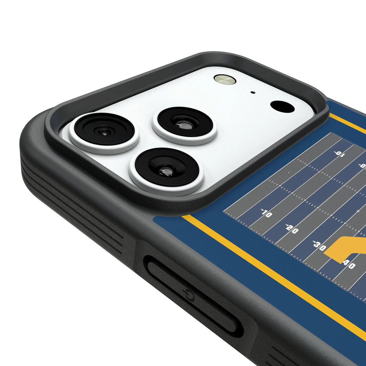 West Virginia University Mountaineers Field iPhone Bump Phone Case for Apple iPhone - Detail#Device_iPhone 18 Pro Max