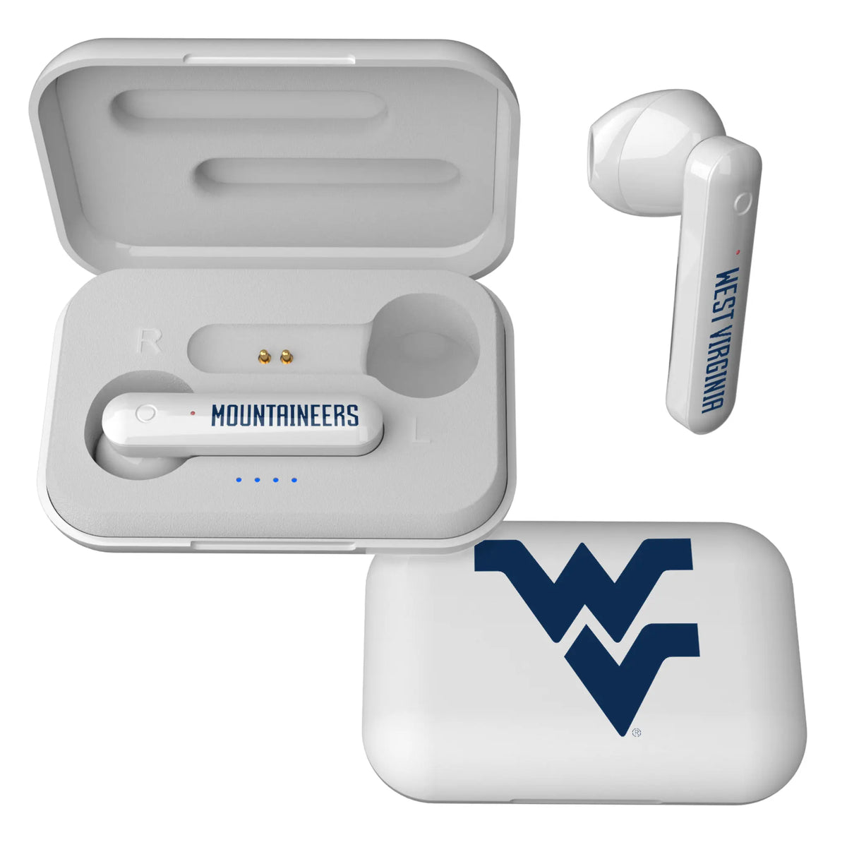 West Virginia University Mountaineers Insignia Wireless TWS Earbuds