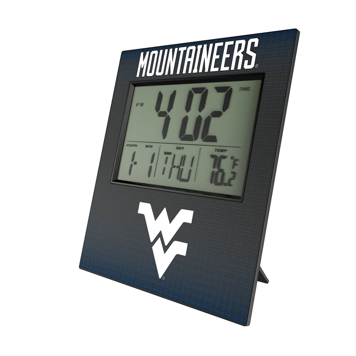 West Virginia University Mountaineers Linen Wall Clock