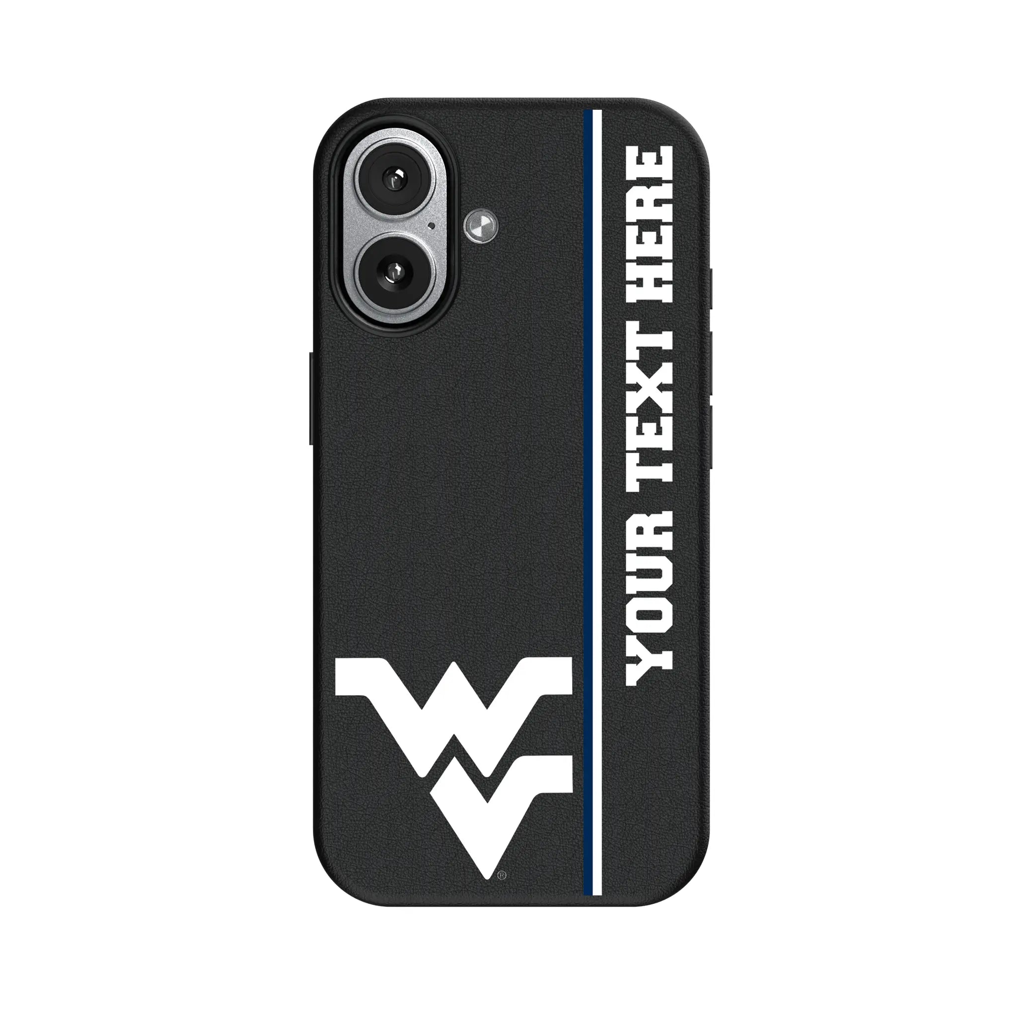 West Virginia University Mountaineers Personalized Sidebard iPhone MagSafe Compatible Phone Case for Apple iPhone#Device_iPhone 17