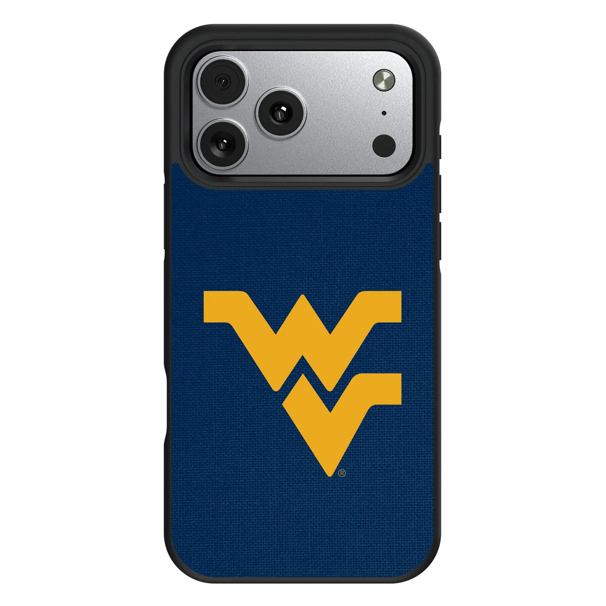 West Virginia University Mountaineers Solid iPhone Bump Phone Case for Apple iPhone#Device_iPhone 17 Pro Max