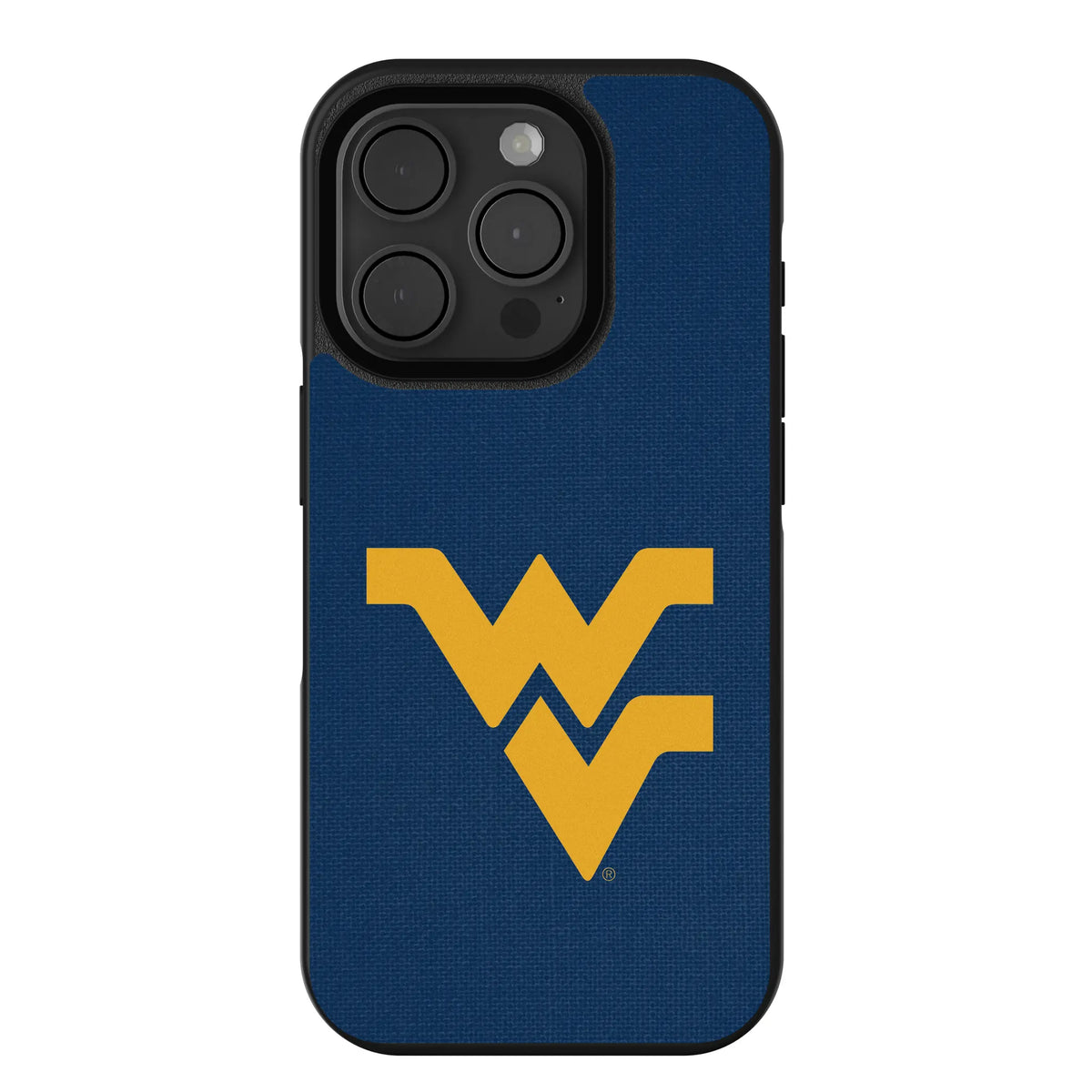 West Virginia University Mountaineers Solid iPhone Bump Phone Case for Apple iPhone