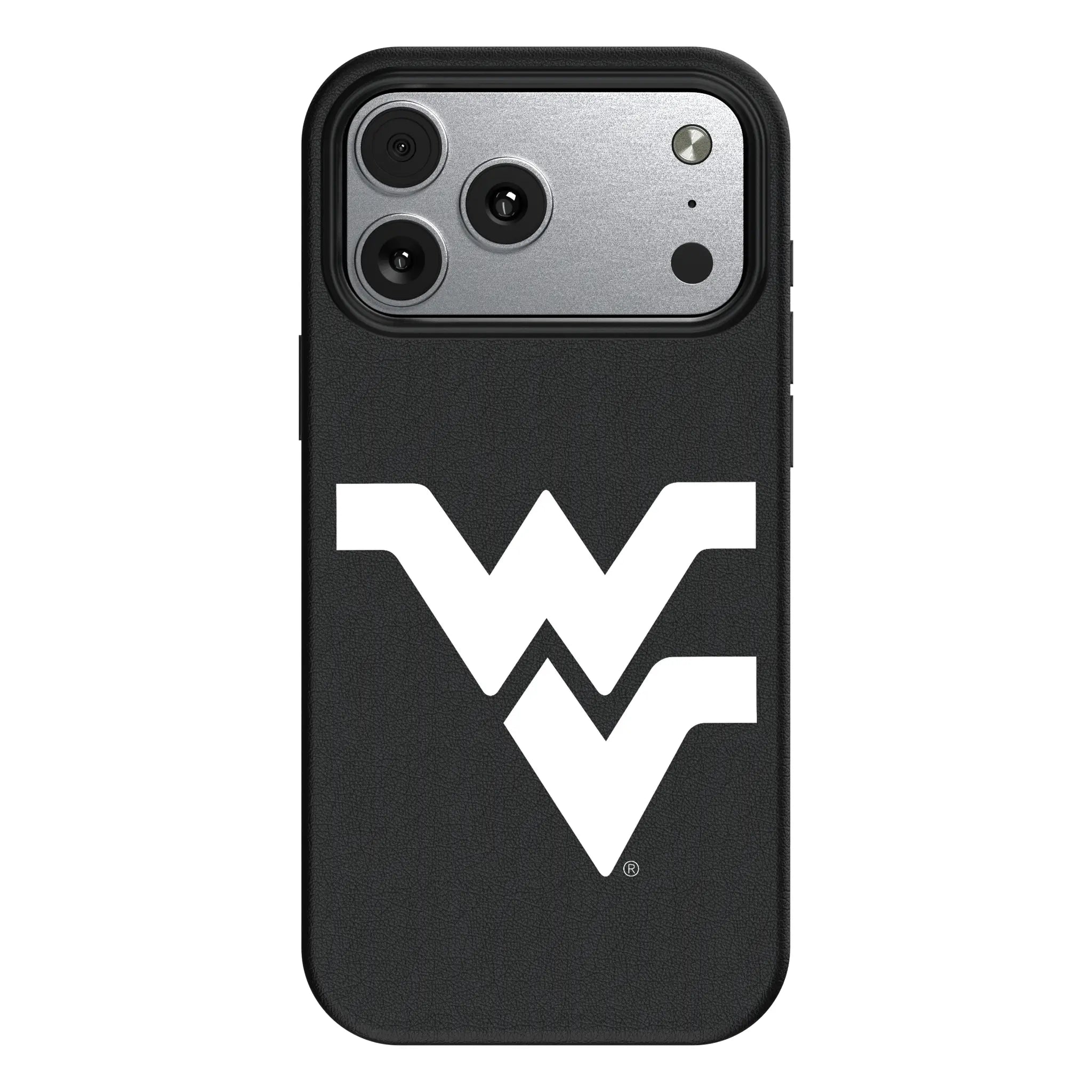 West Virginia University Mountaineers Text Backdrop iPhone MagSafe Compatible Phone Case for Apple iPhone#Device_iPhone 17 Pro Max