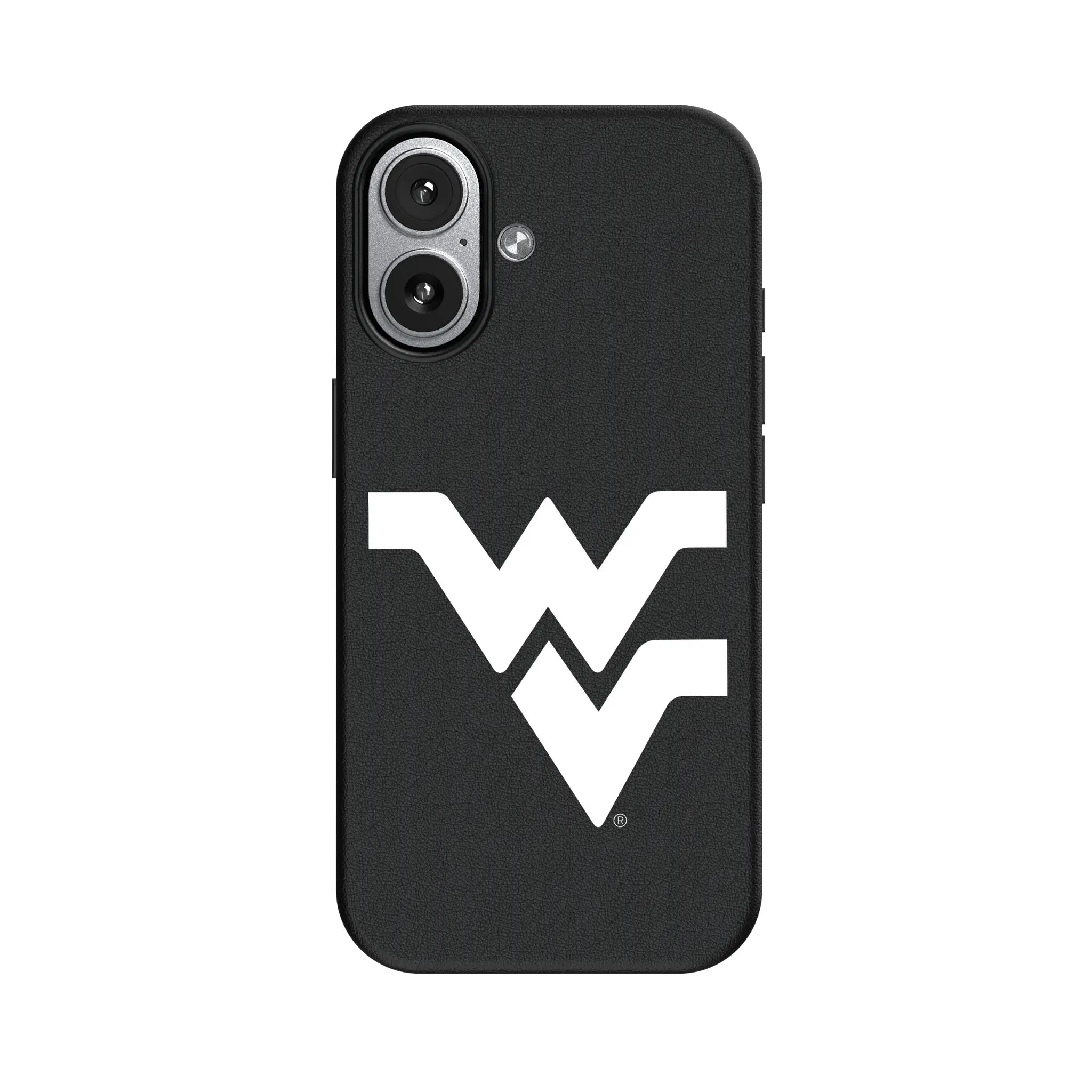 West Virginia University Mountaineers Text Backdrop iPhone MagSafe Compatible Phone Case for Apple iPhone#Device_iPhone 17
