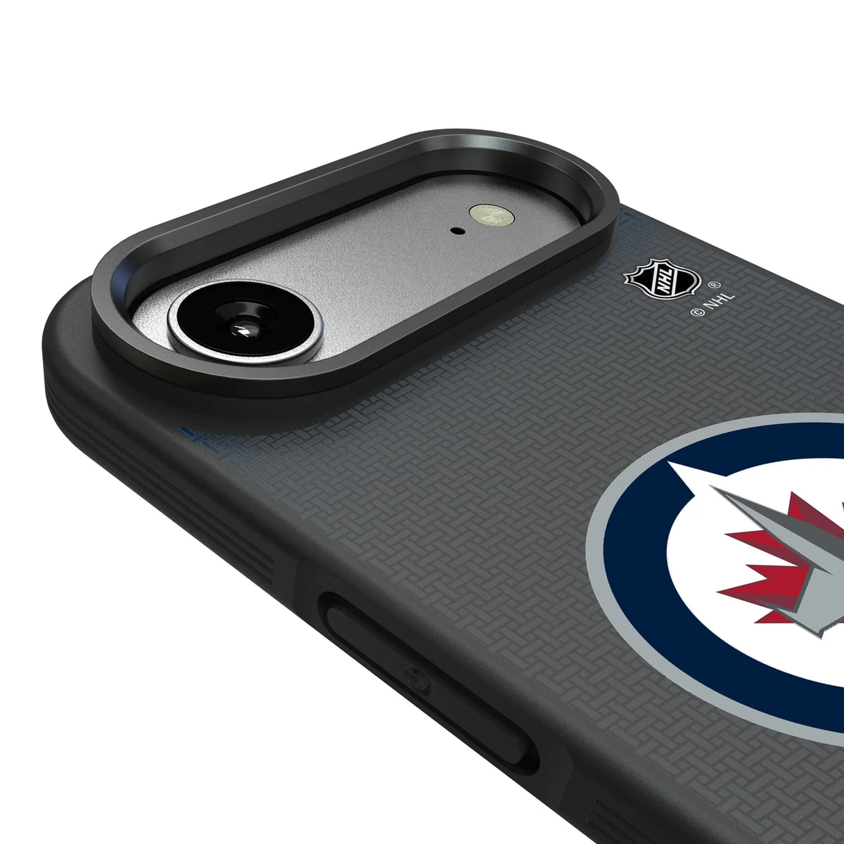 Winnipeg Jets Linen iPhone Bump Phone Case for Apple iPhone - Detail#Device_iPhone Air